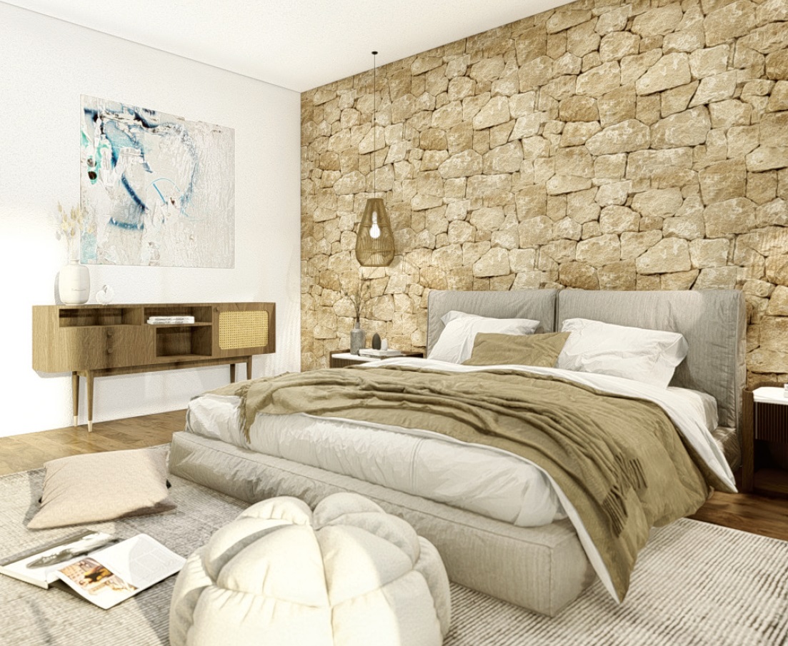 Bathroom in villa for sale in Altea