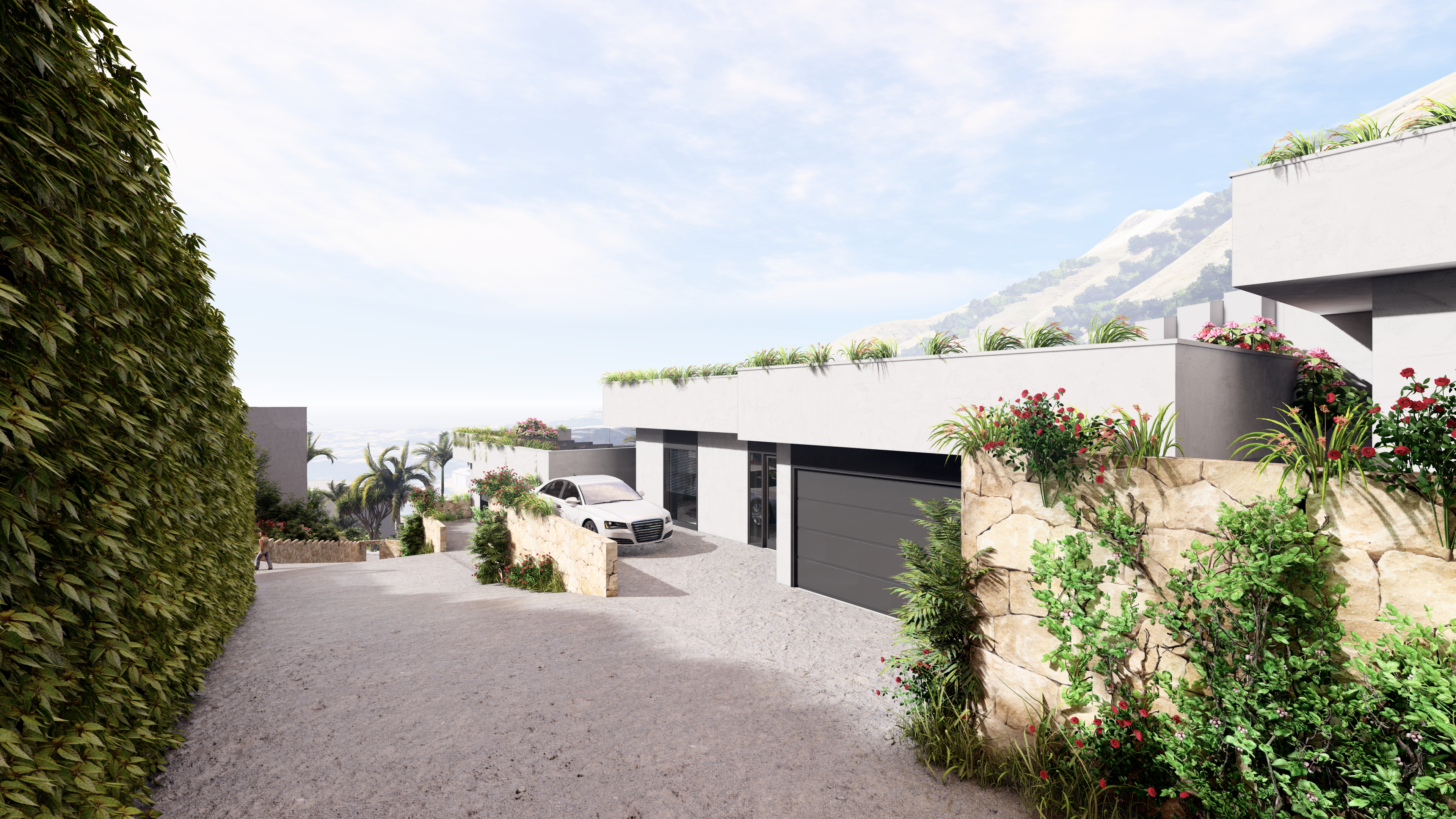 Dining area in villa for sale in Altea