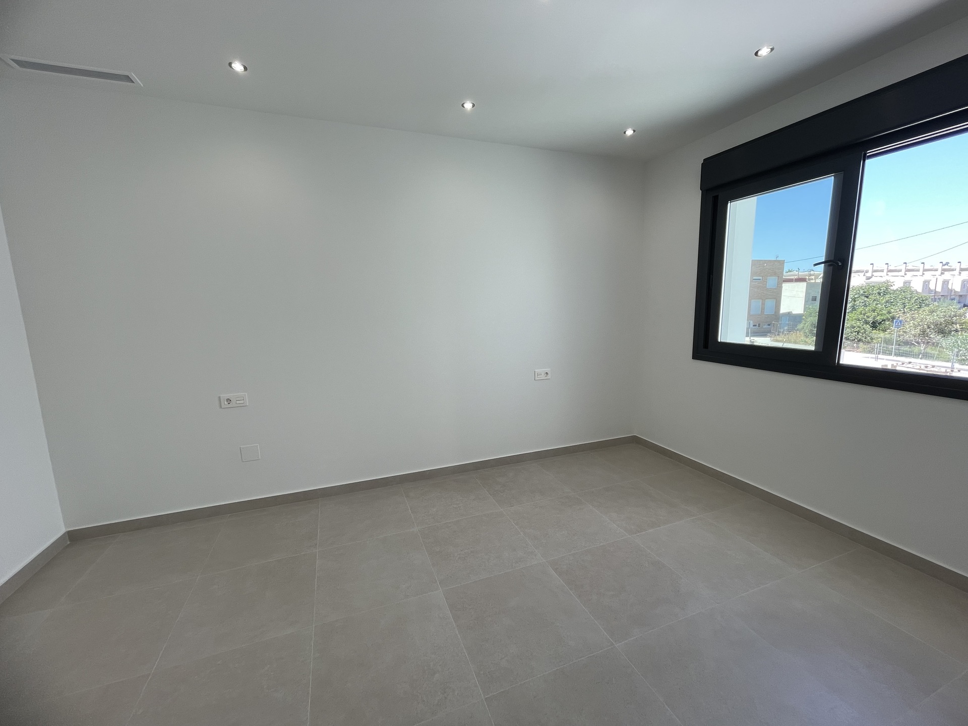 Pool area in villa for sale in Heredades