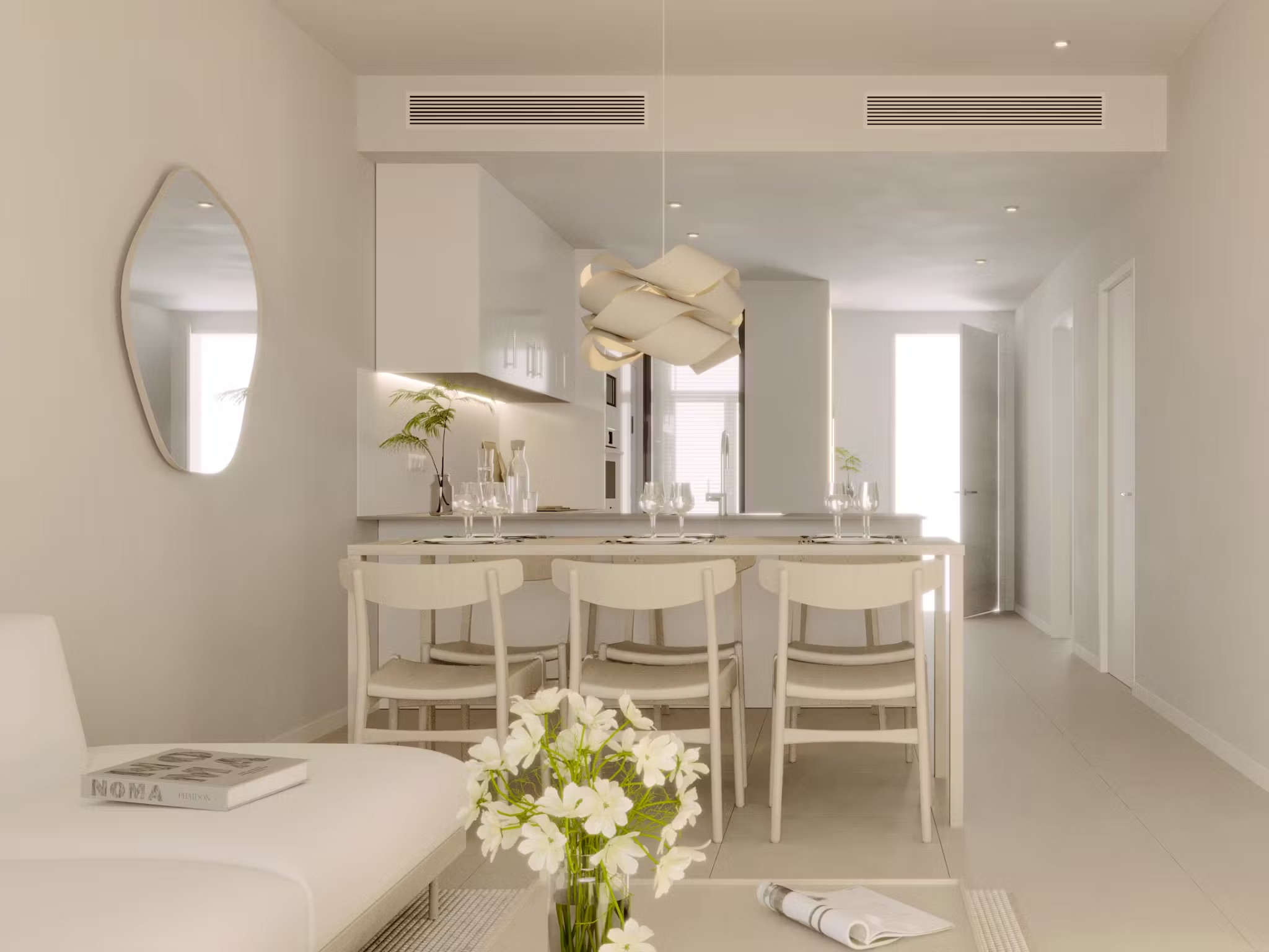 Garden in penthouse for sale in La Nucía