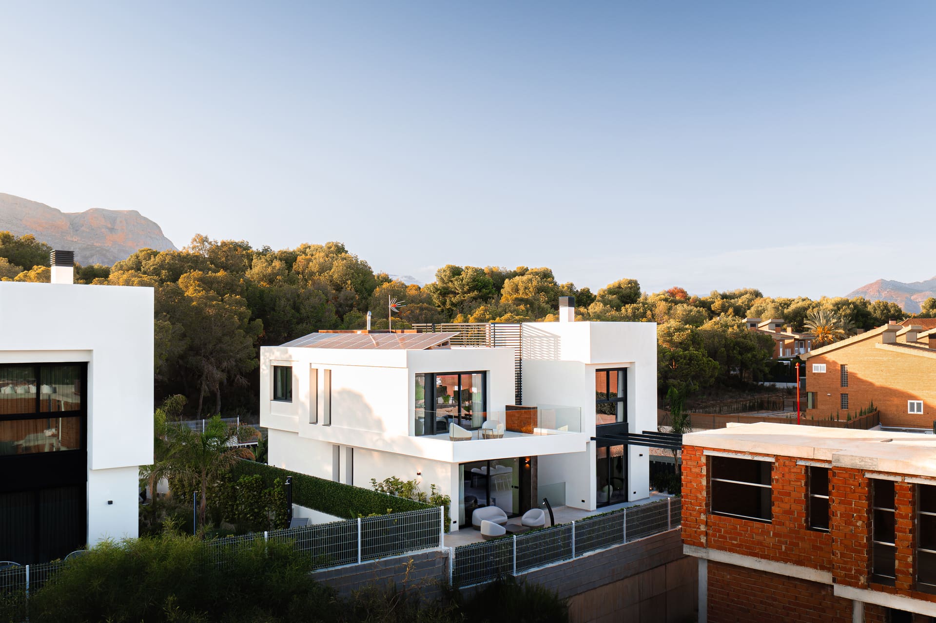 Terrace in villa for sale in La Nucía