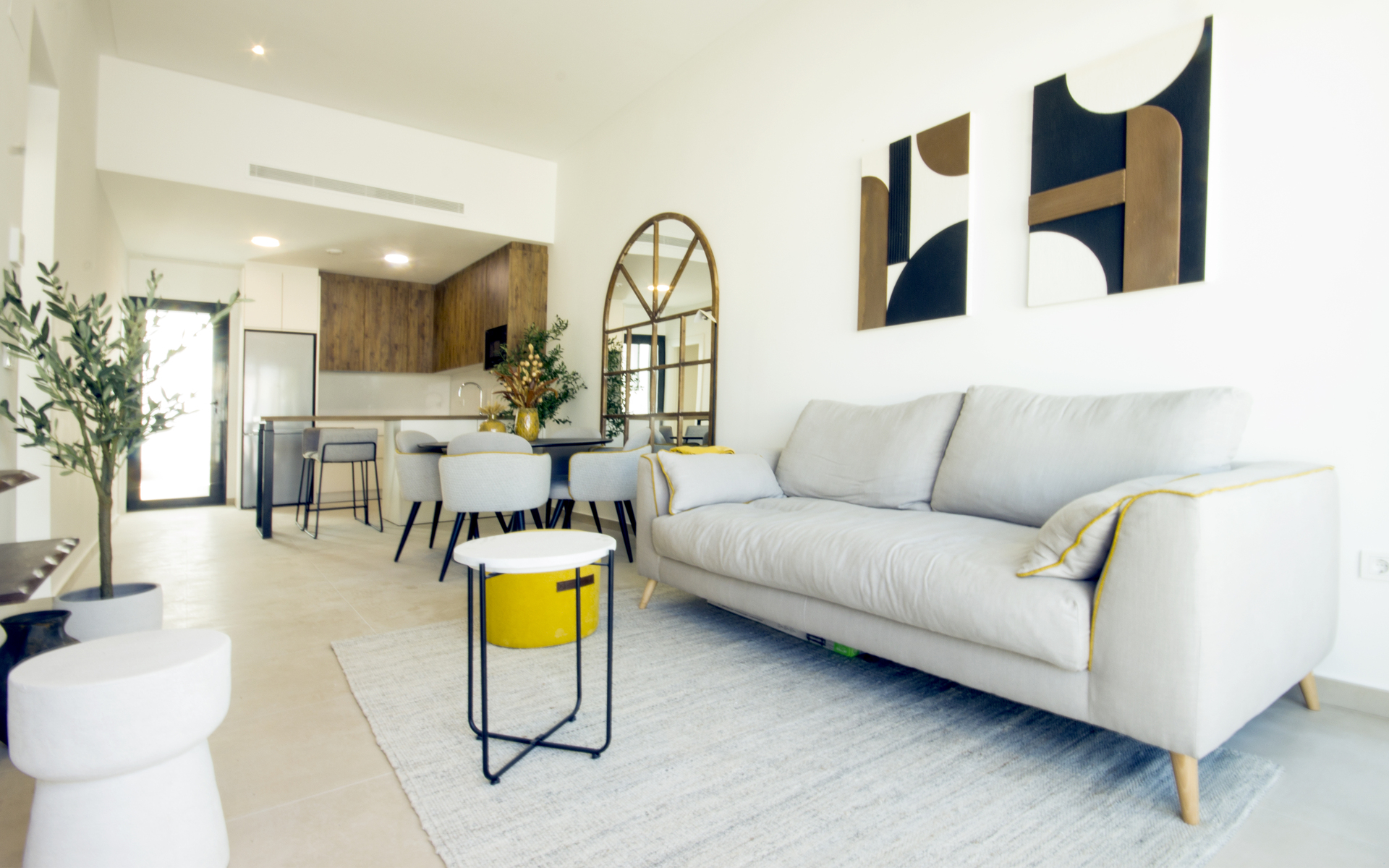 Dining area in low_bungalow for sale in San Fulgencio