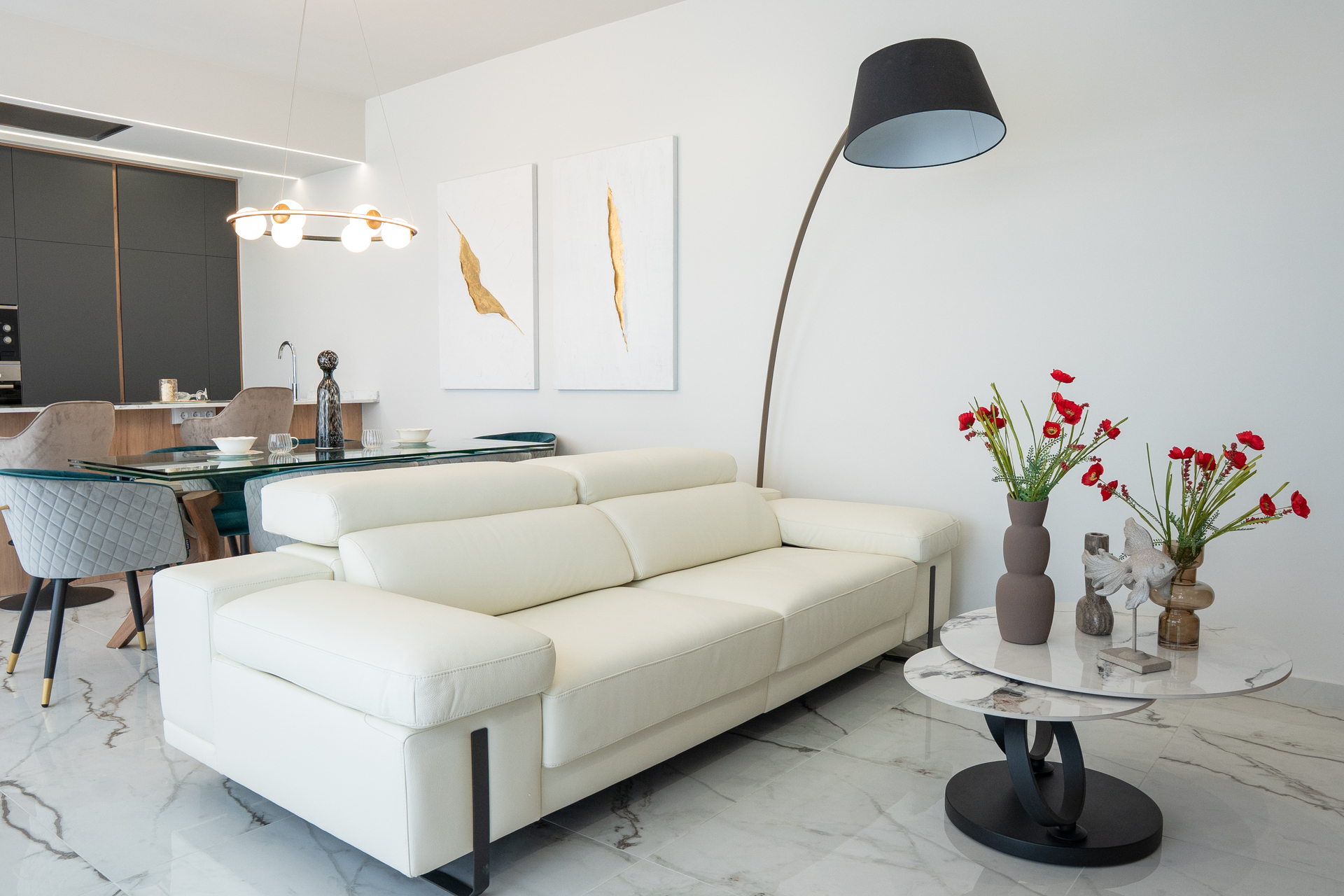 Dining area in villa for sale in Ciudad Quesada