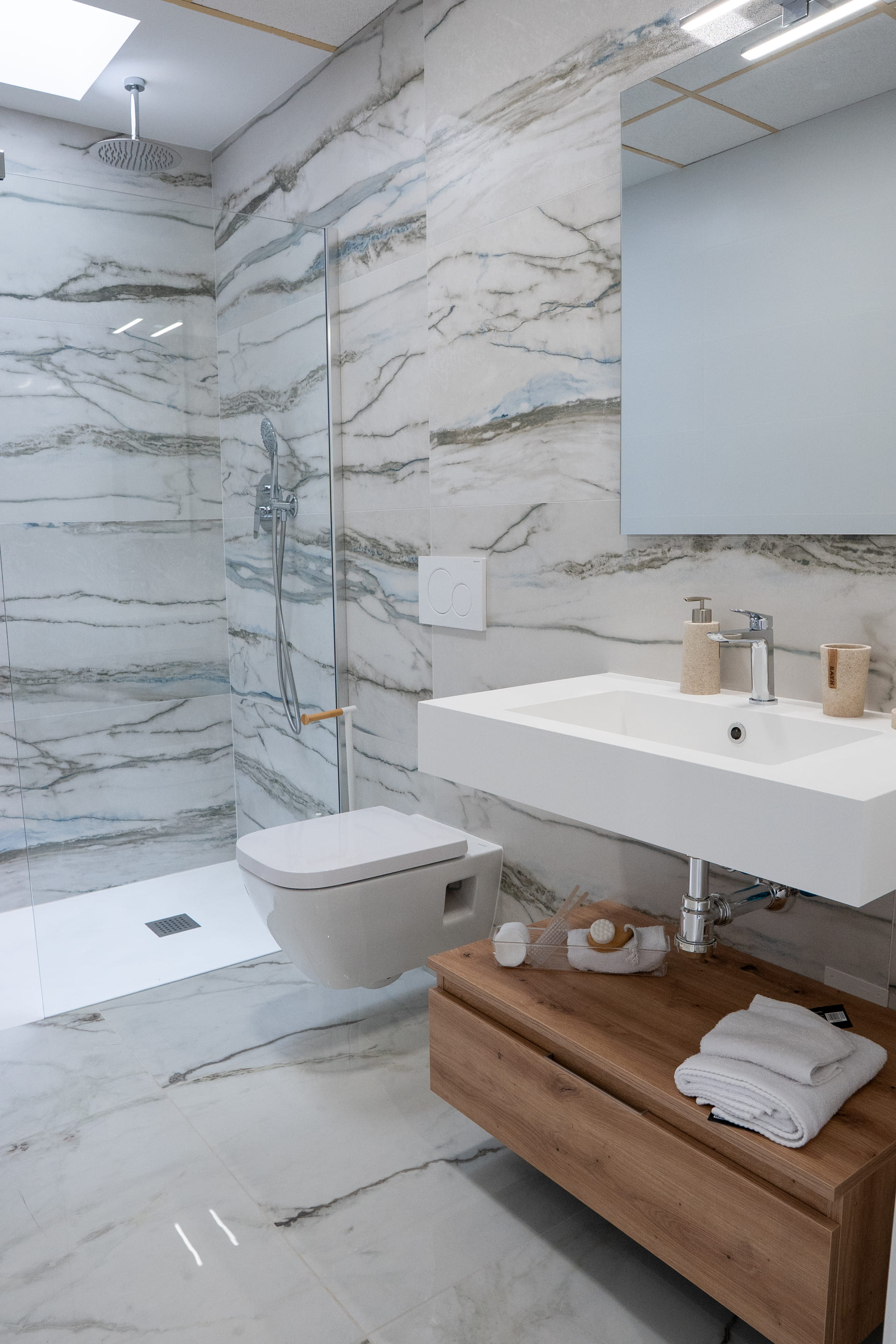 Bathroom in villa for sale in Ciudad Quesada