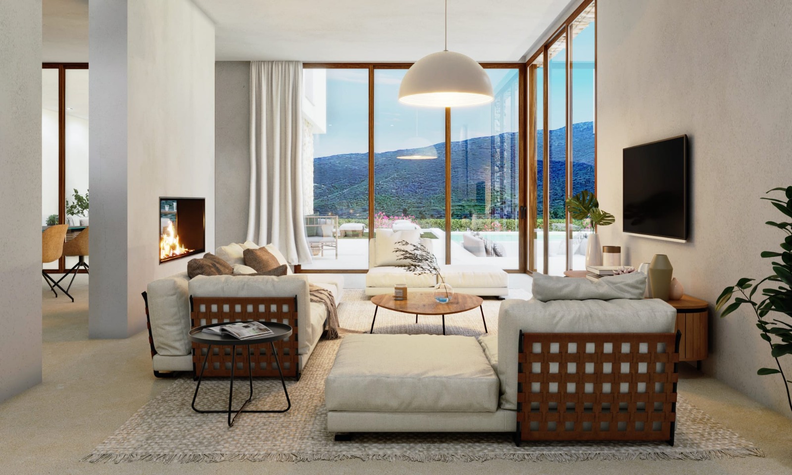 Located in the beautiful town of Jávea, this exclusive villa offers a privileged setting to enjoy Me
