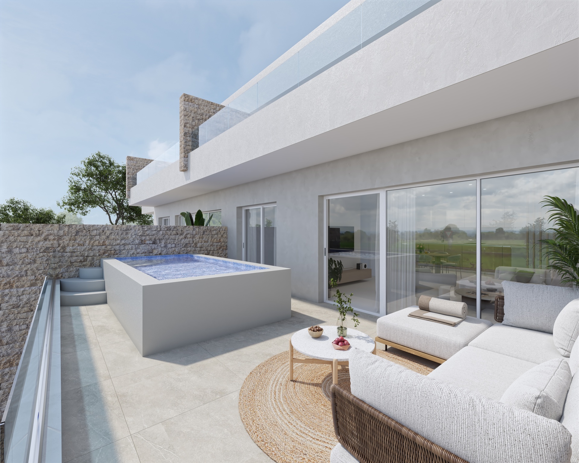 Terrace in low_bungalow for sale in Pilar de la Horadada