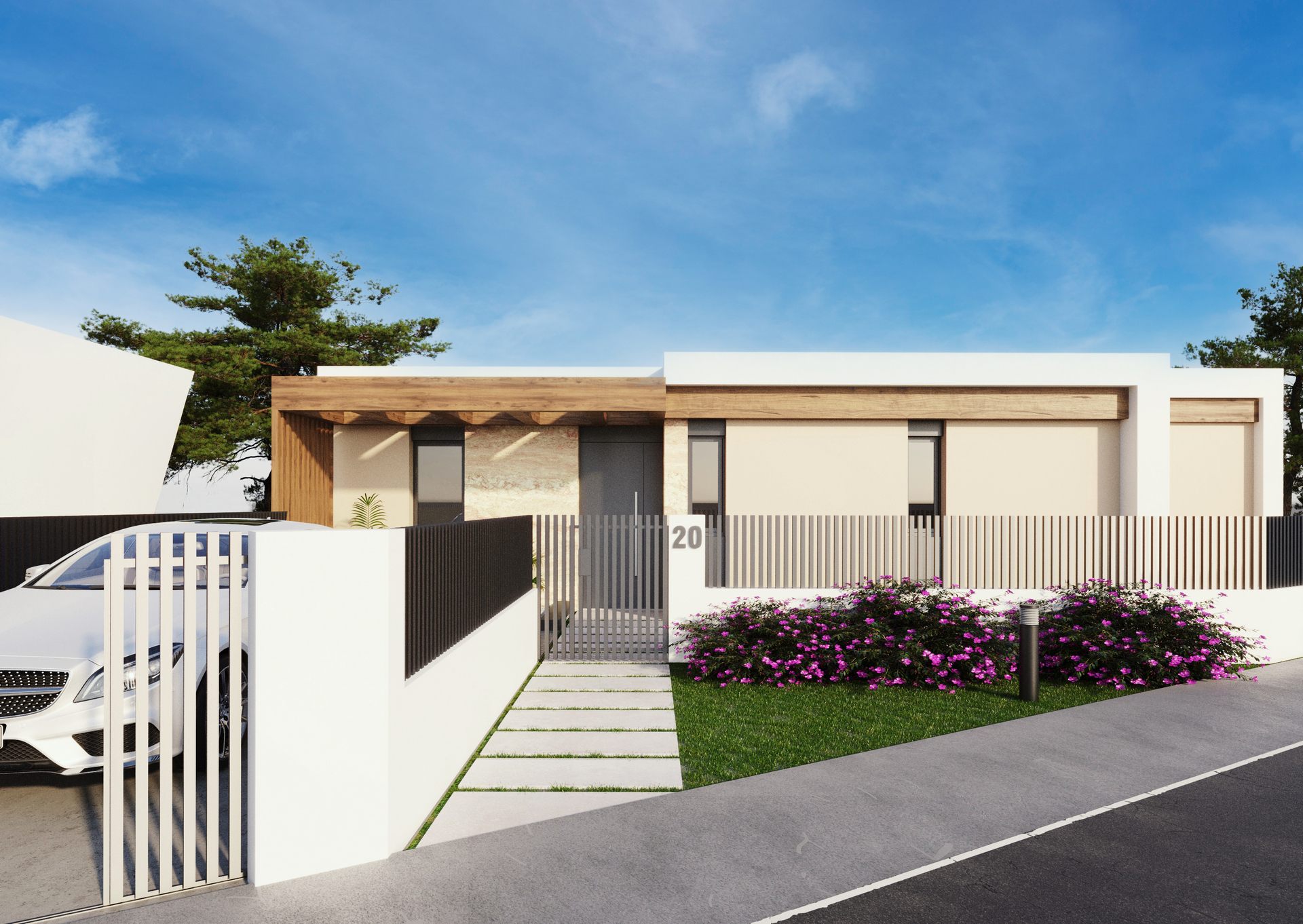 Terrace in villa for sale in Polop