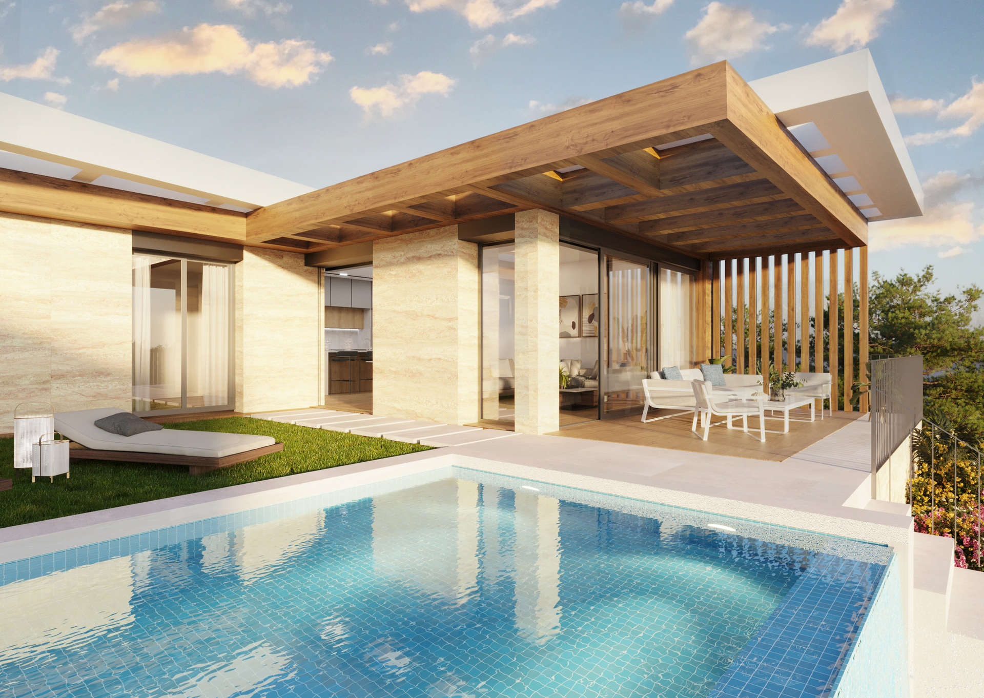 Bathroom in villa for sale in Polop