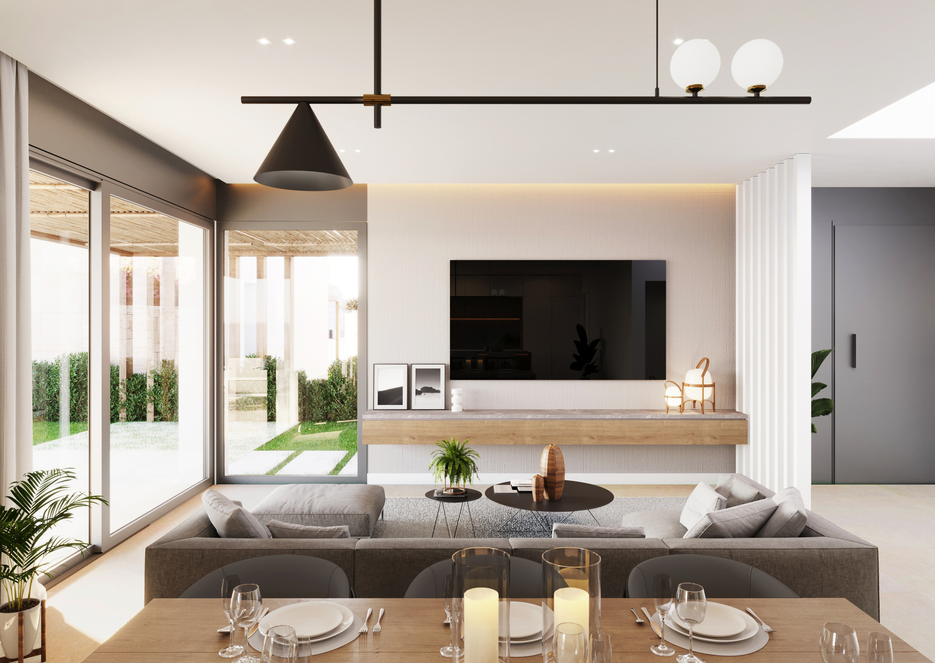 Garden in villa for sale in Polop