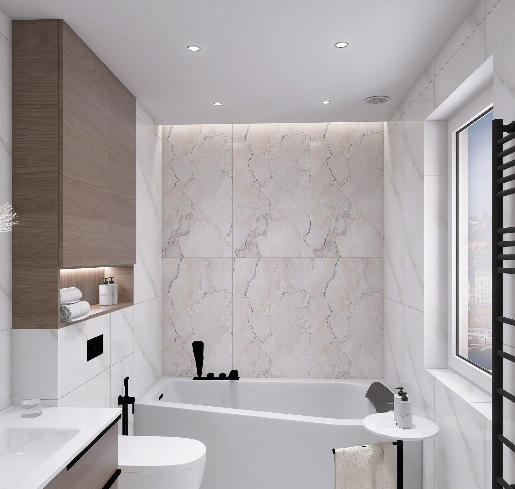 Bathroom in villa for sale in Ciudad Quesada