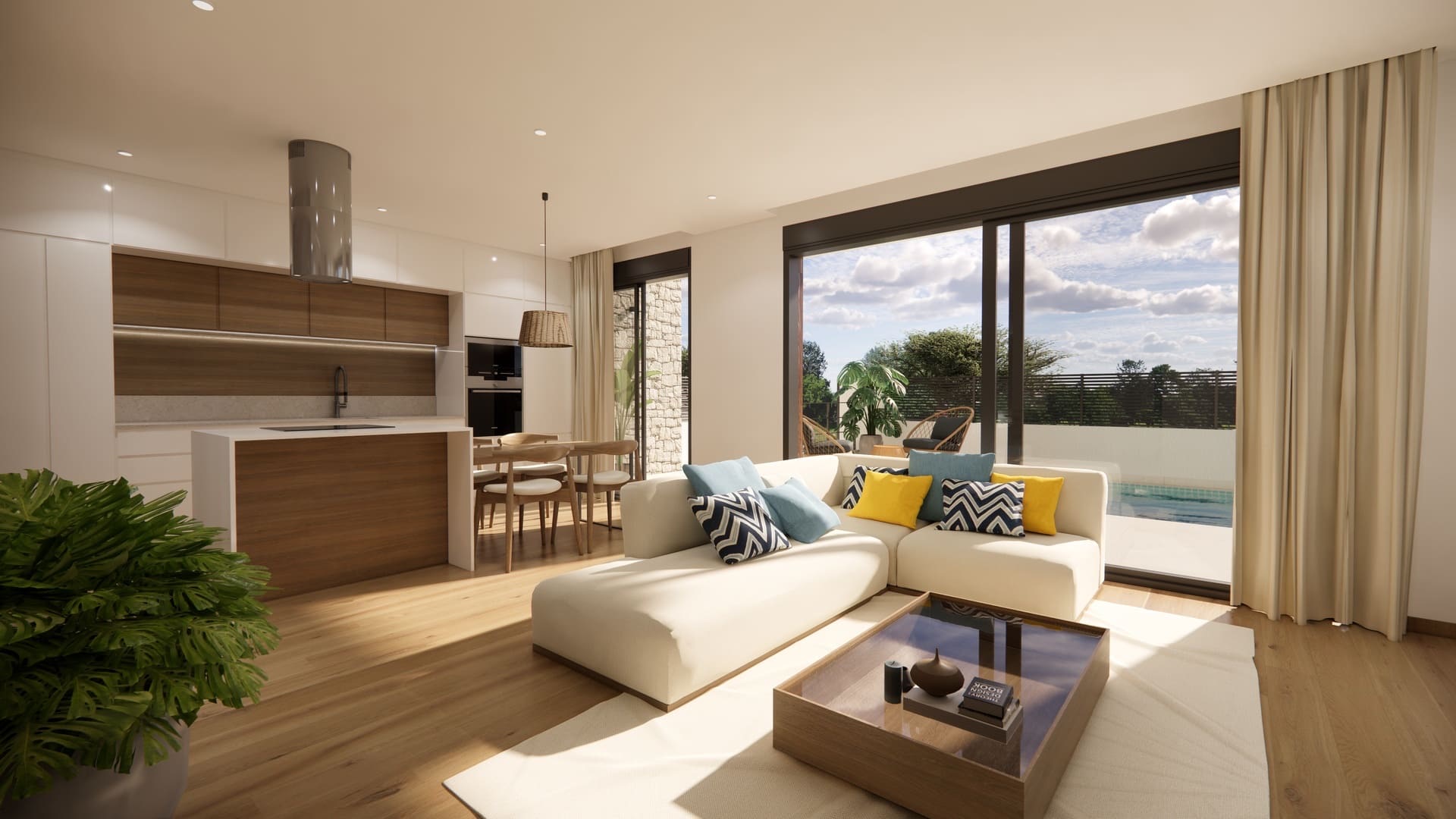 Living room in terraced for sale in Dolores