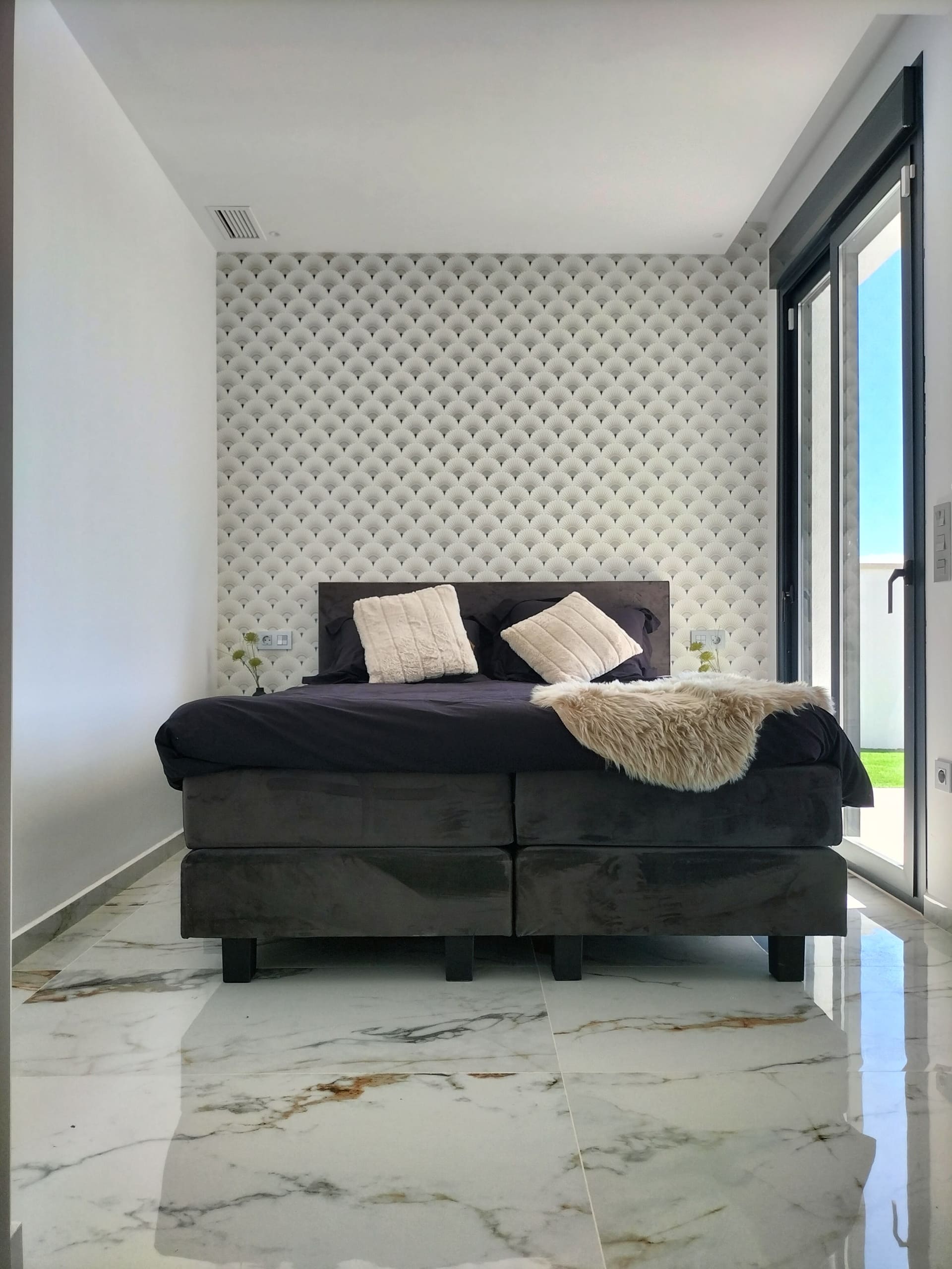 Pool area in villa for sale in Pilar de la Horadada