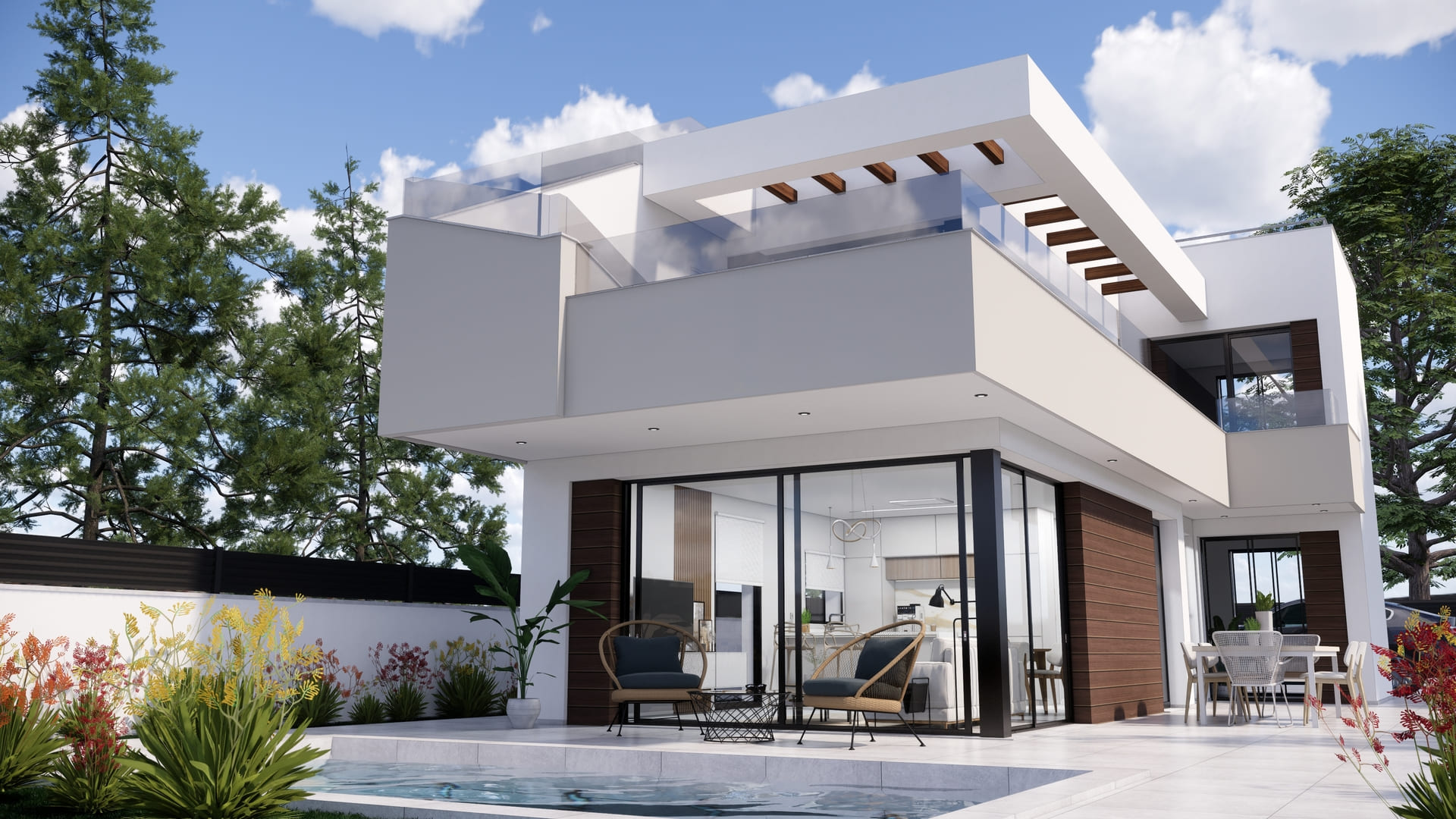 Dining area in villa for sale in Pilar de la Horadada