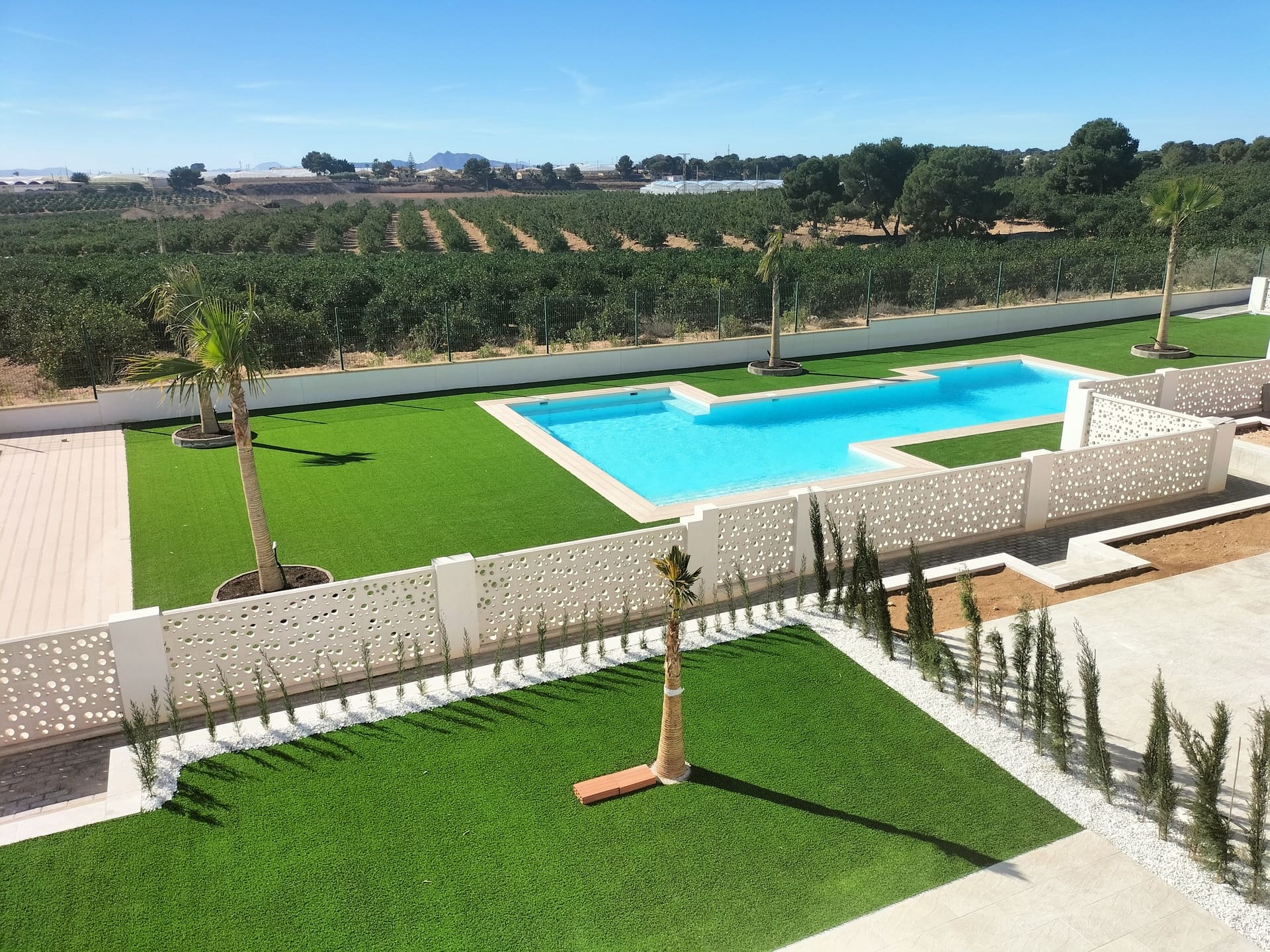 Exterior view in villa for sale in Pilar de la Horadada
