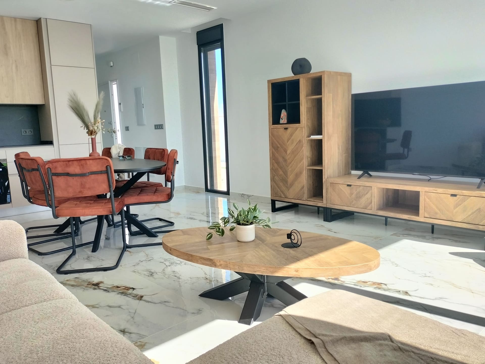 Kitchen in villa for sale in Pilar de la Horadada