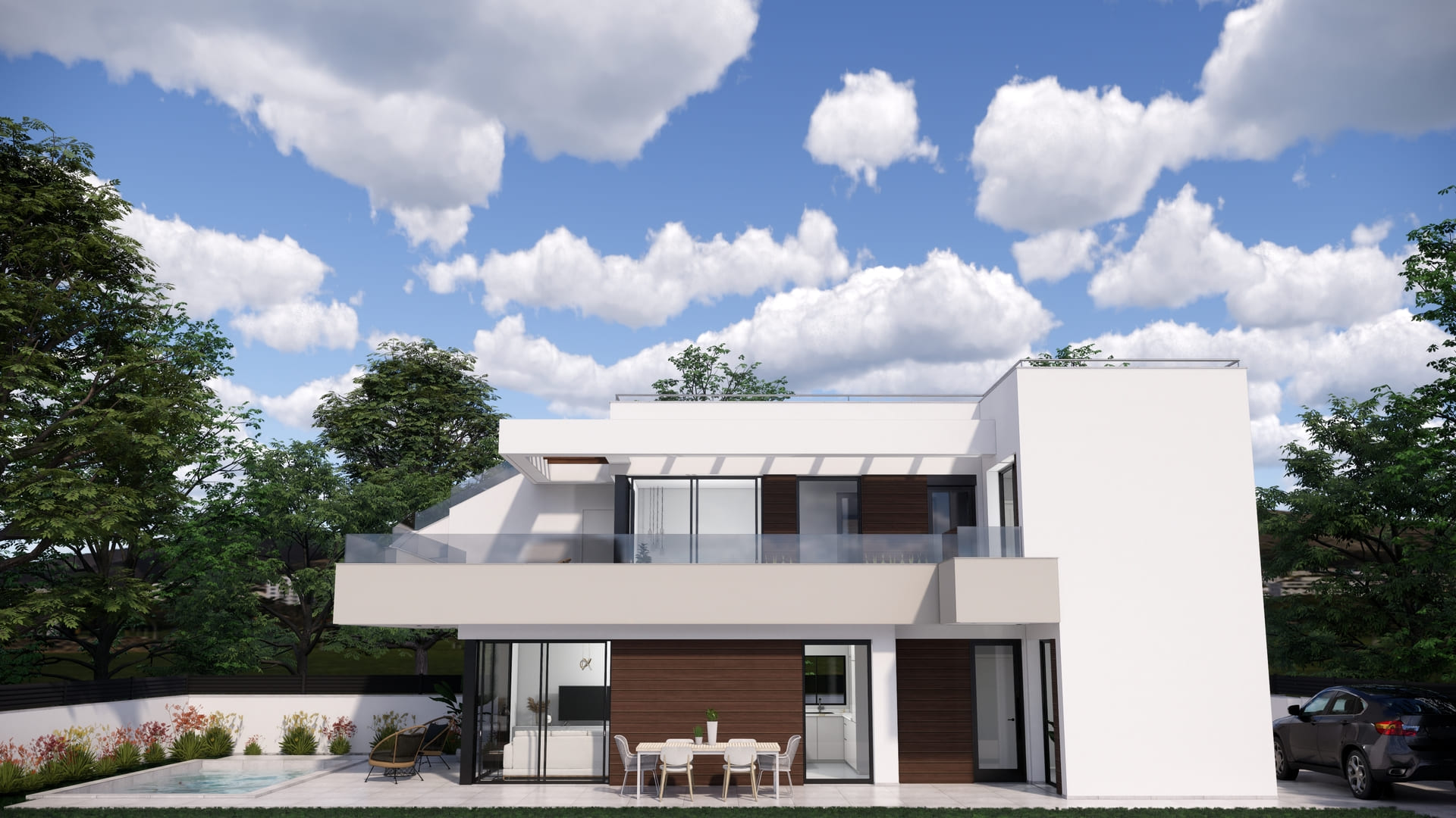 Terrace in villa for sale in Pilar de la Horadada