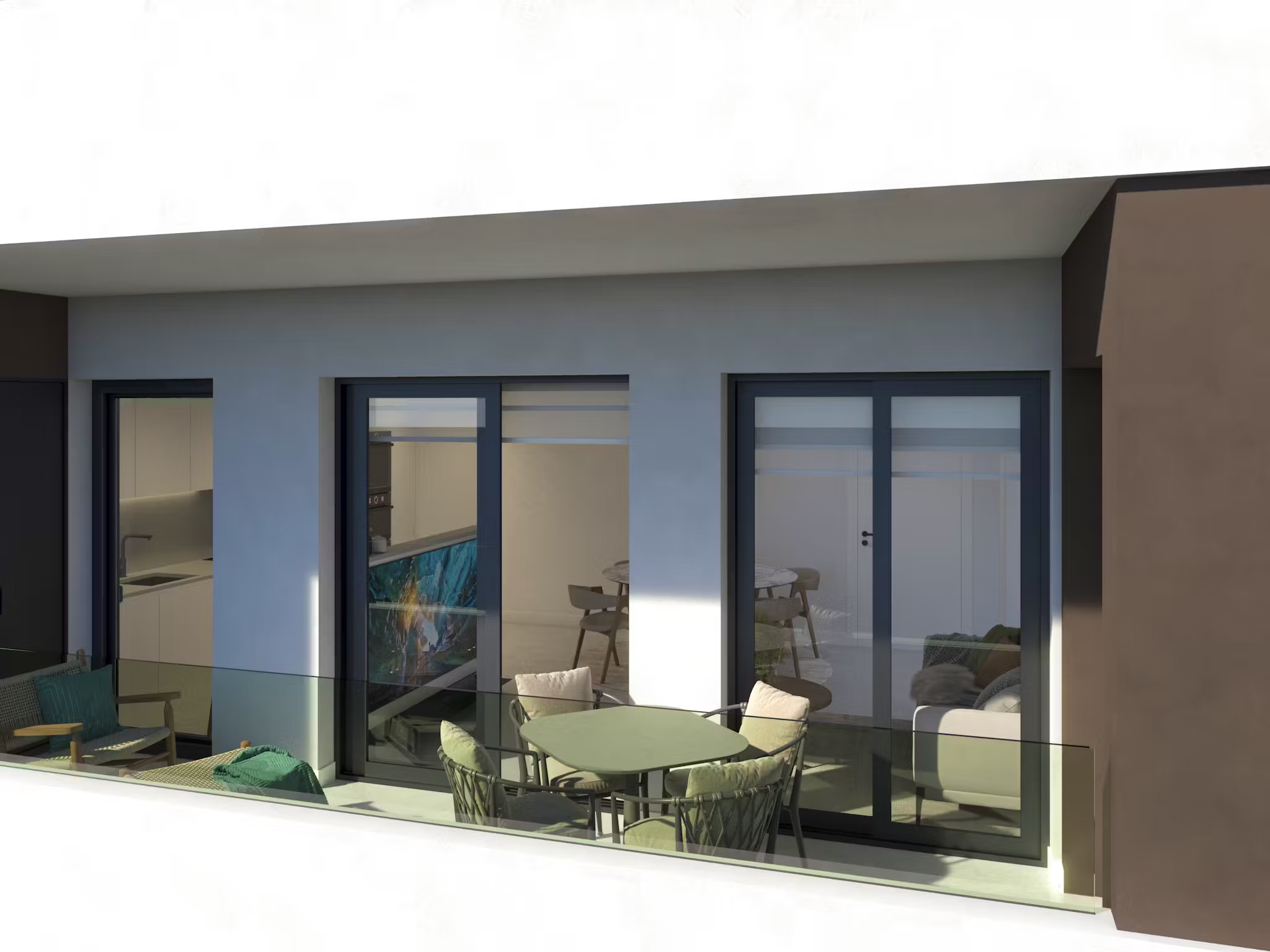 Living room in apartment for sale in Santa Pola