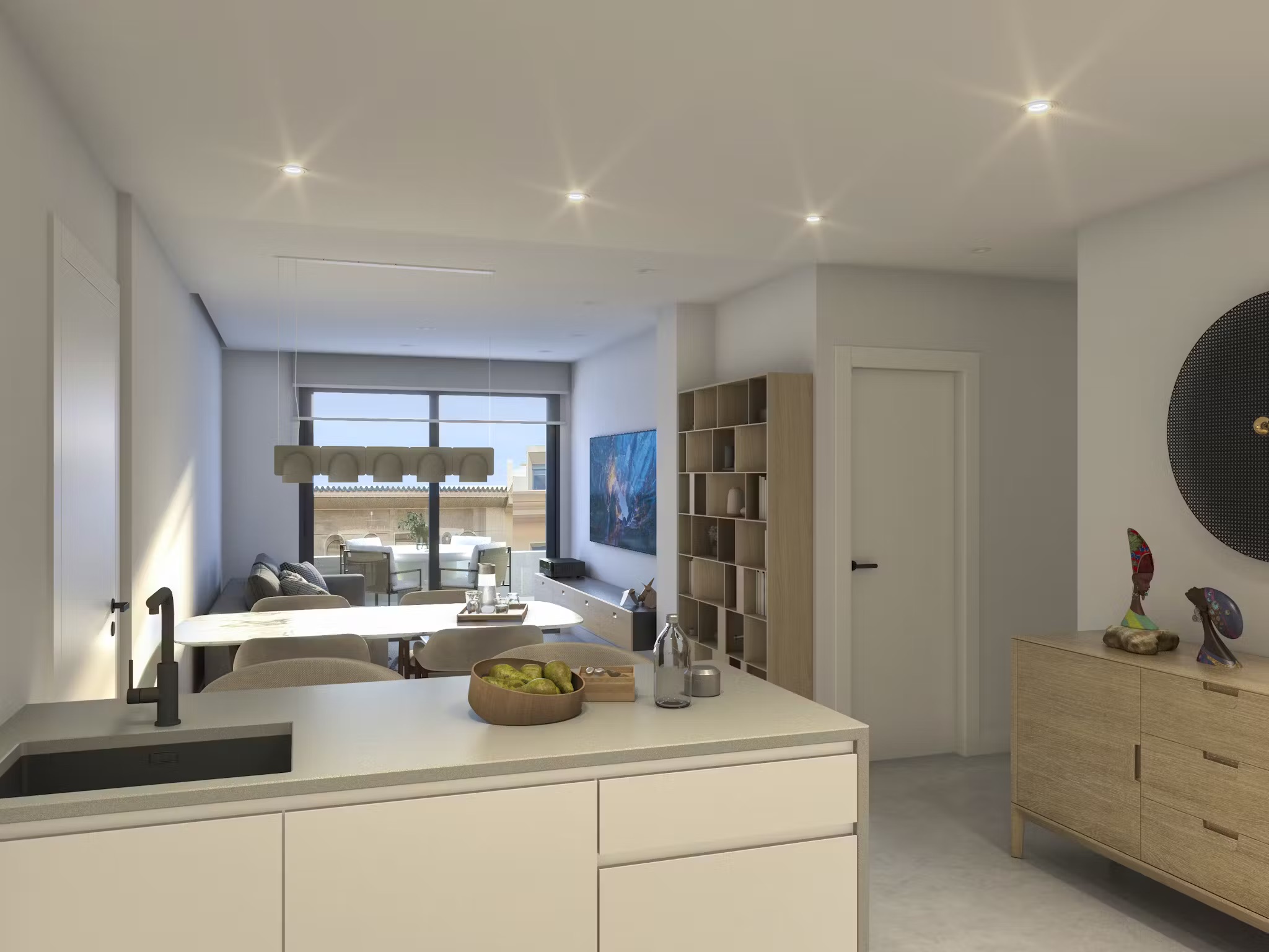 Dining area in apartment for sale in Santa Pola
