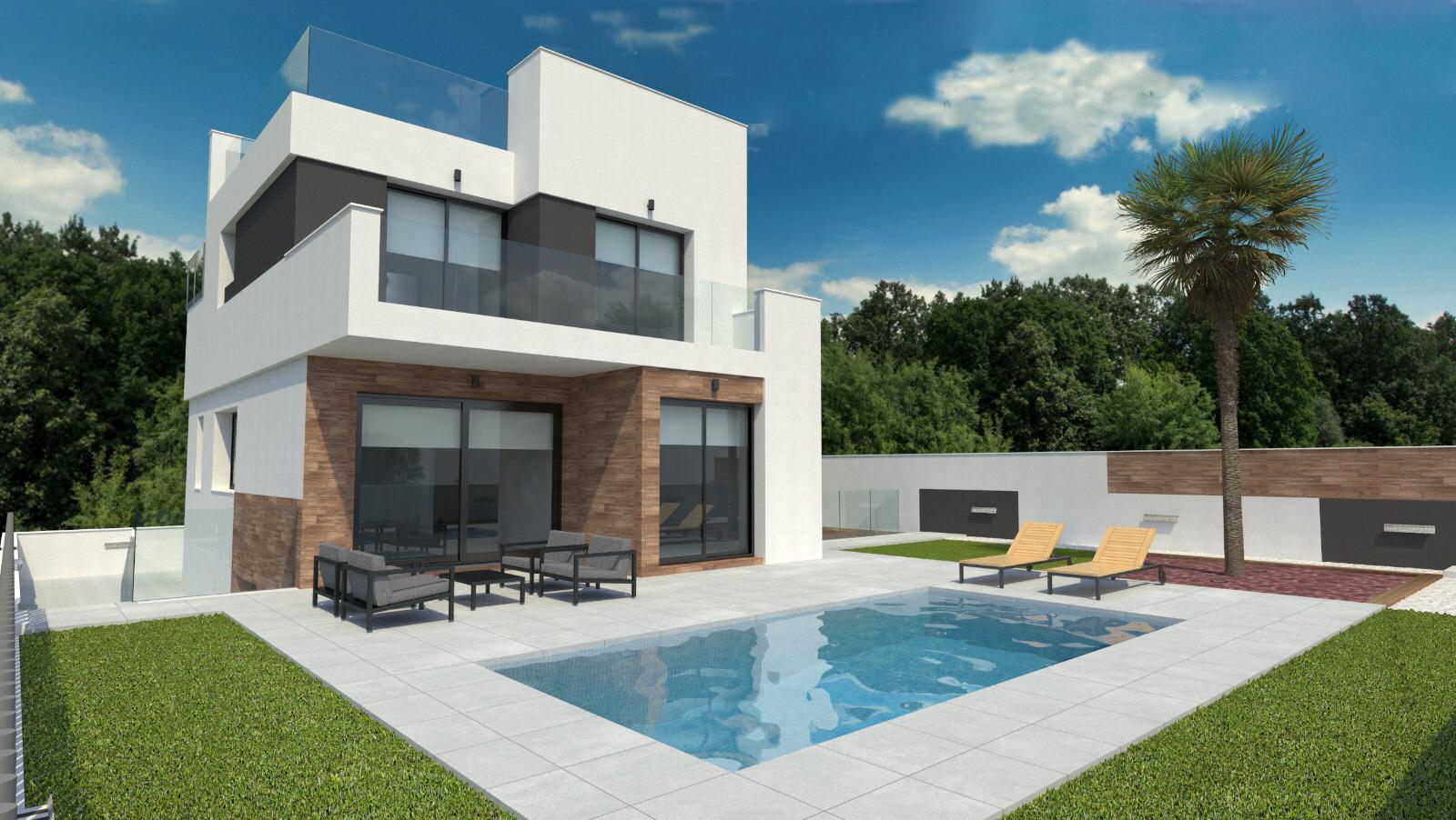 Terrace in villa for sale in La Nucía