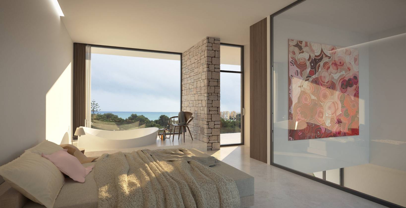 Kitchen in villa for sale in Dehesa de Campoamor