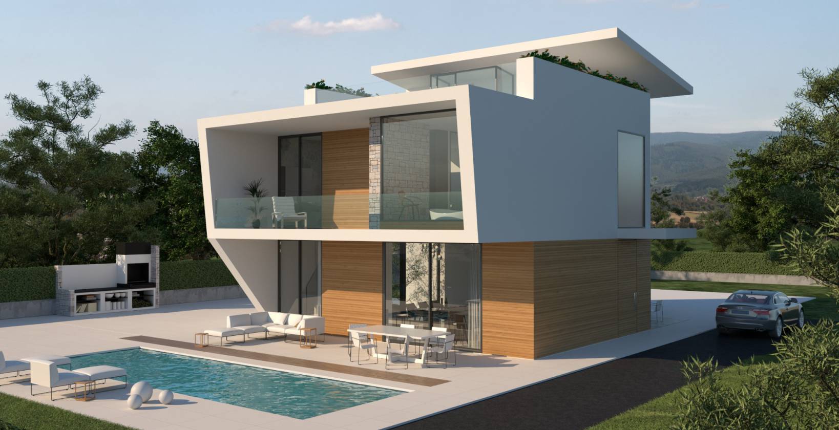 Garden in villa for sale in Dehesa de Campoamor