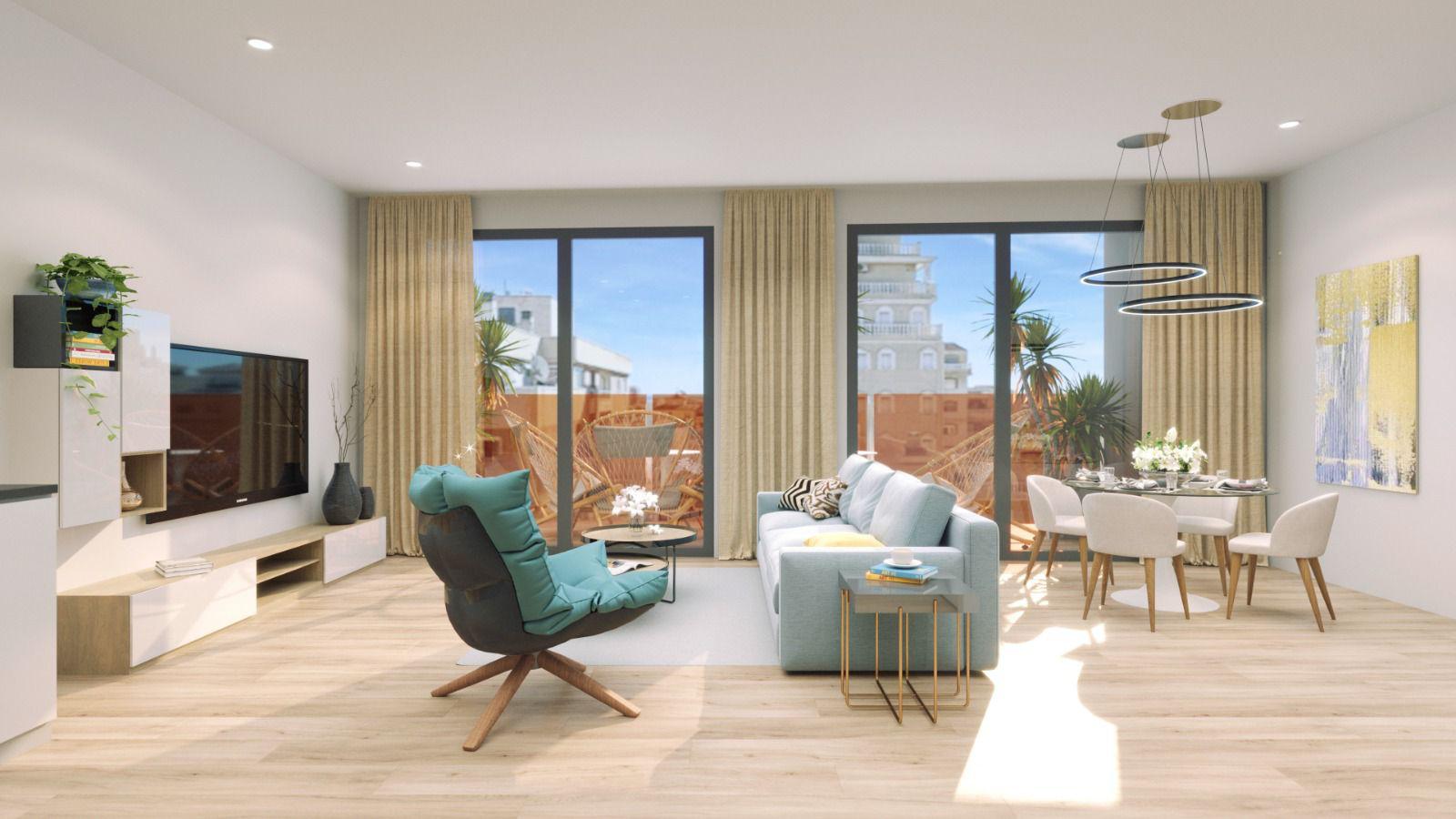 Exterior view in penthouse for sale in Torrevieja