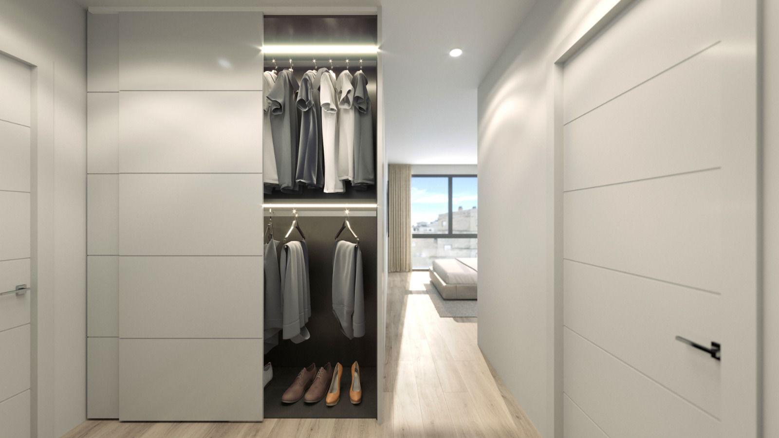 Living room in penthouse for sale in Torrevieja