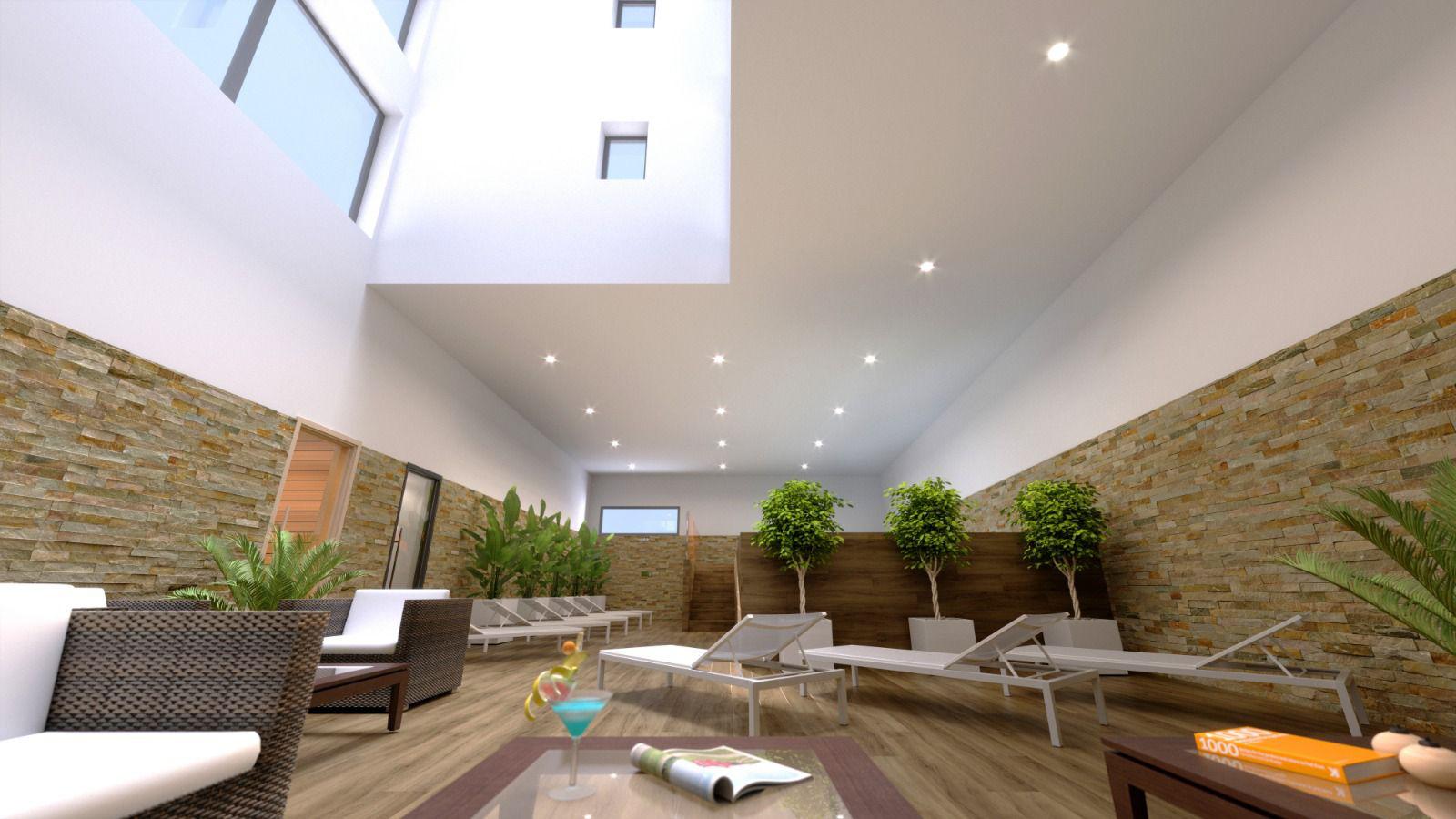 Living room in penthouse for sale in Torrevieja