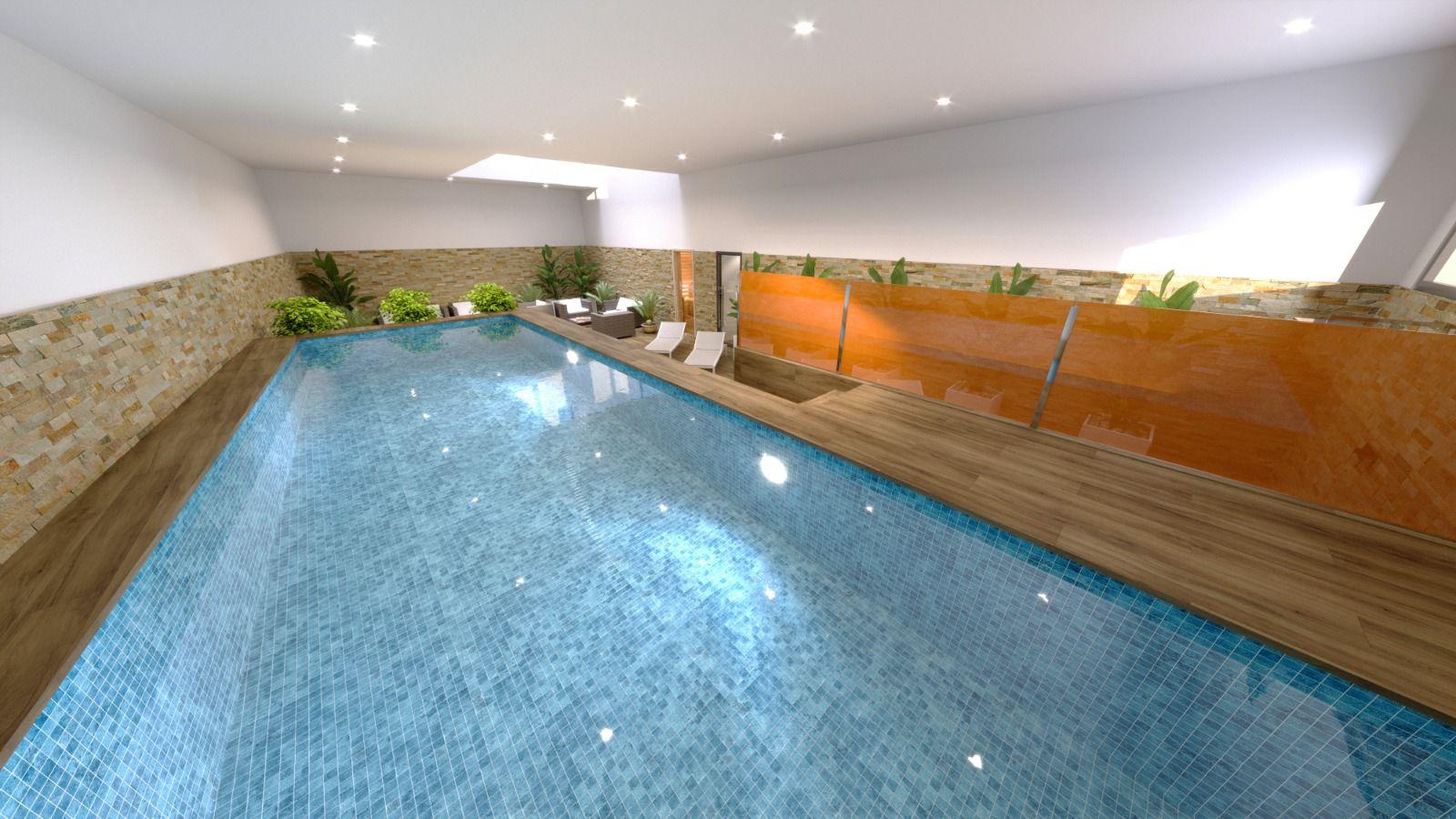 Master bedroom in penthouse for sale in Torrevieja