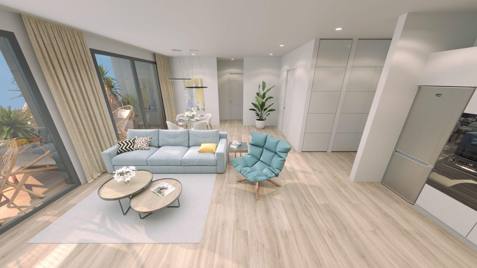Terrace in penthouse for sale in Torrevieja