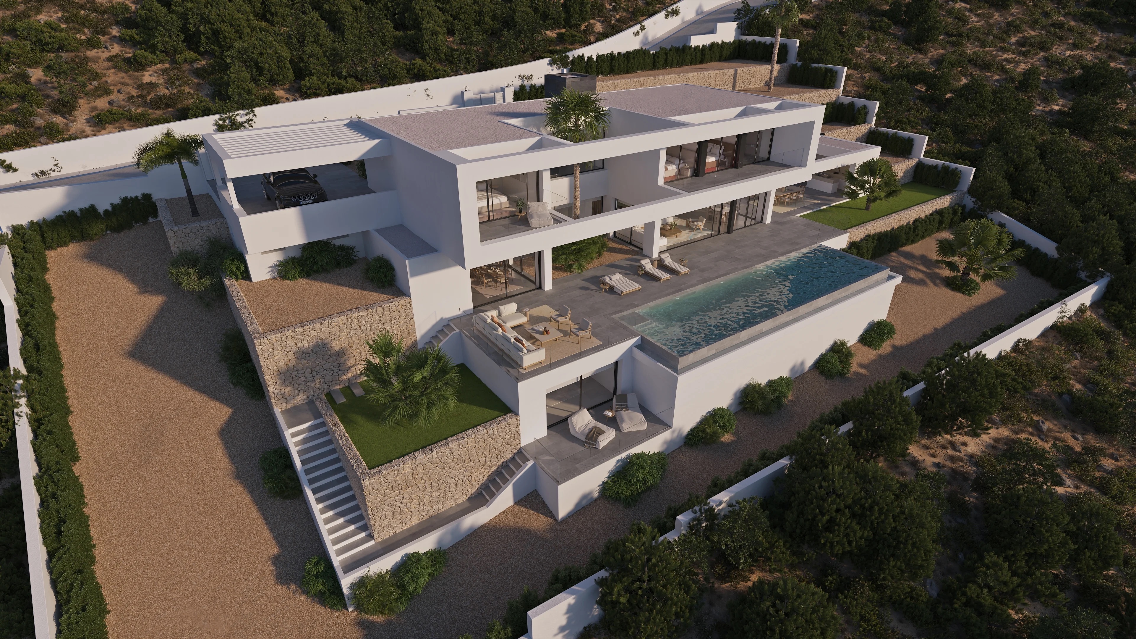 Kitchen in villa for sale in Benisa