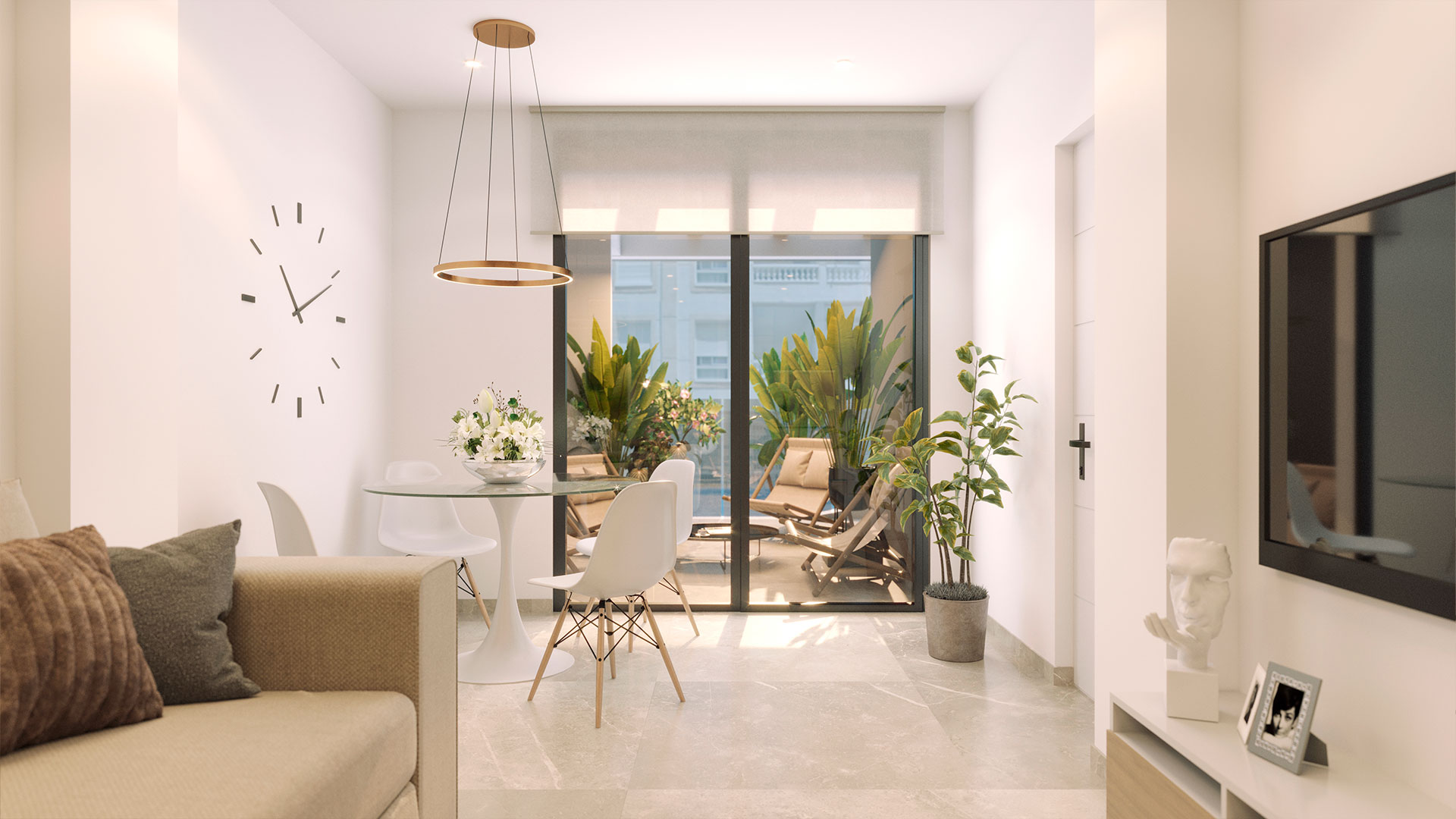 Living room in apartment for sale in Torrevieja