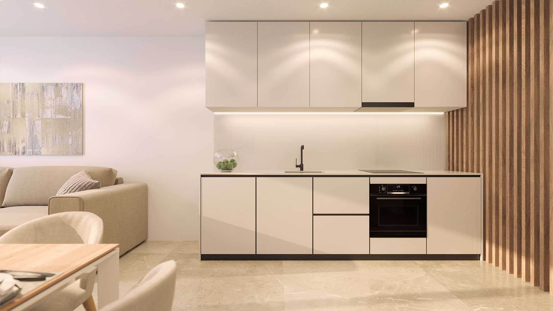 Bedroom in penthouse for sale in Torrevieja