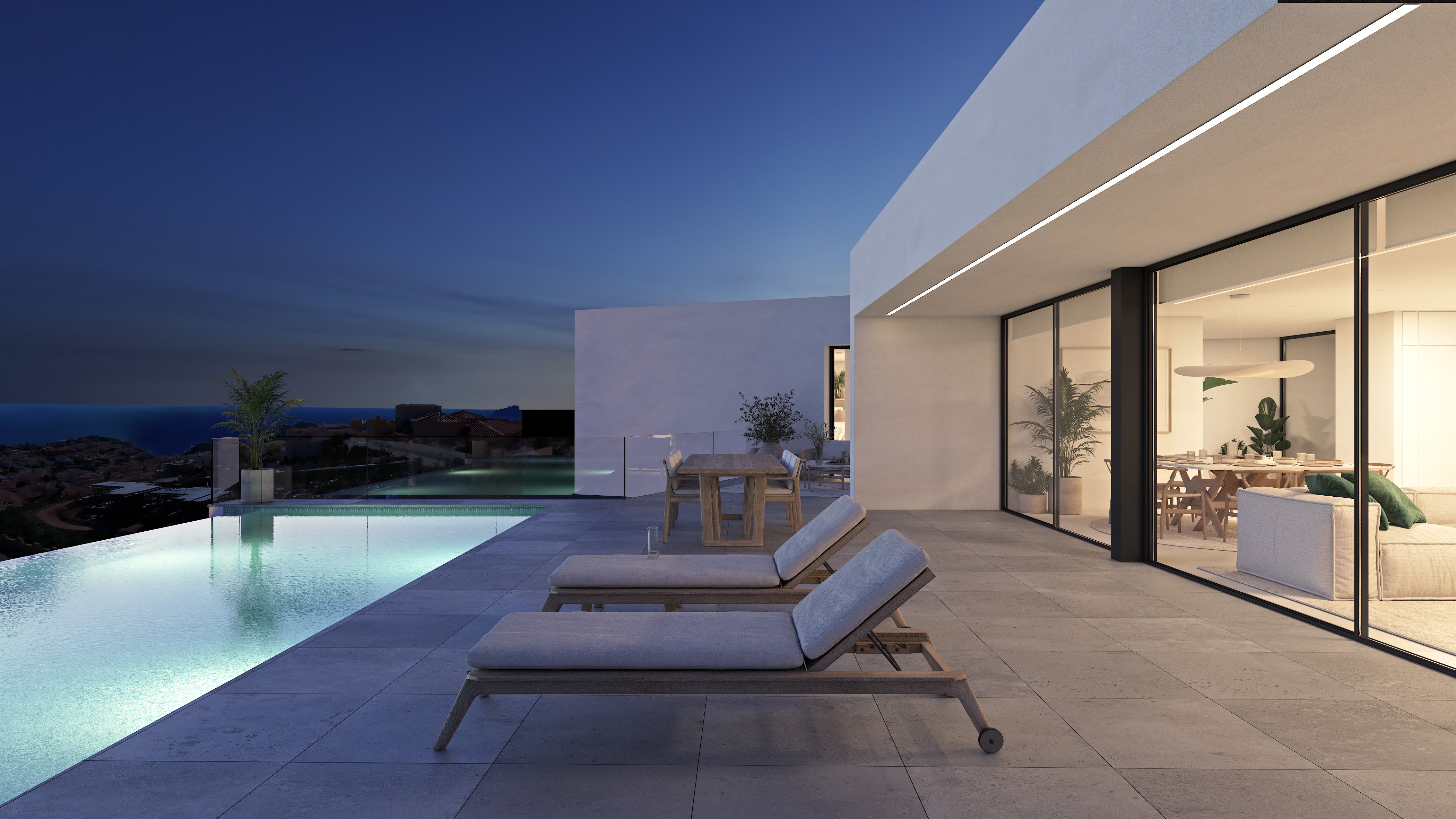 Bedroom in villa for sale in Cumbre del Sol