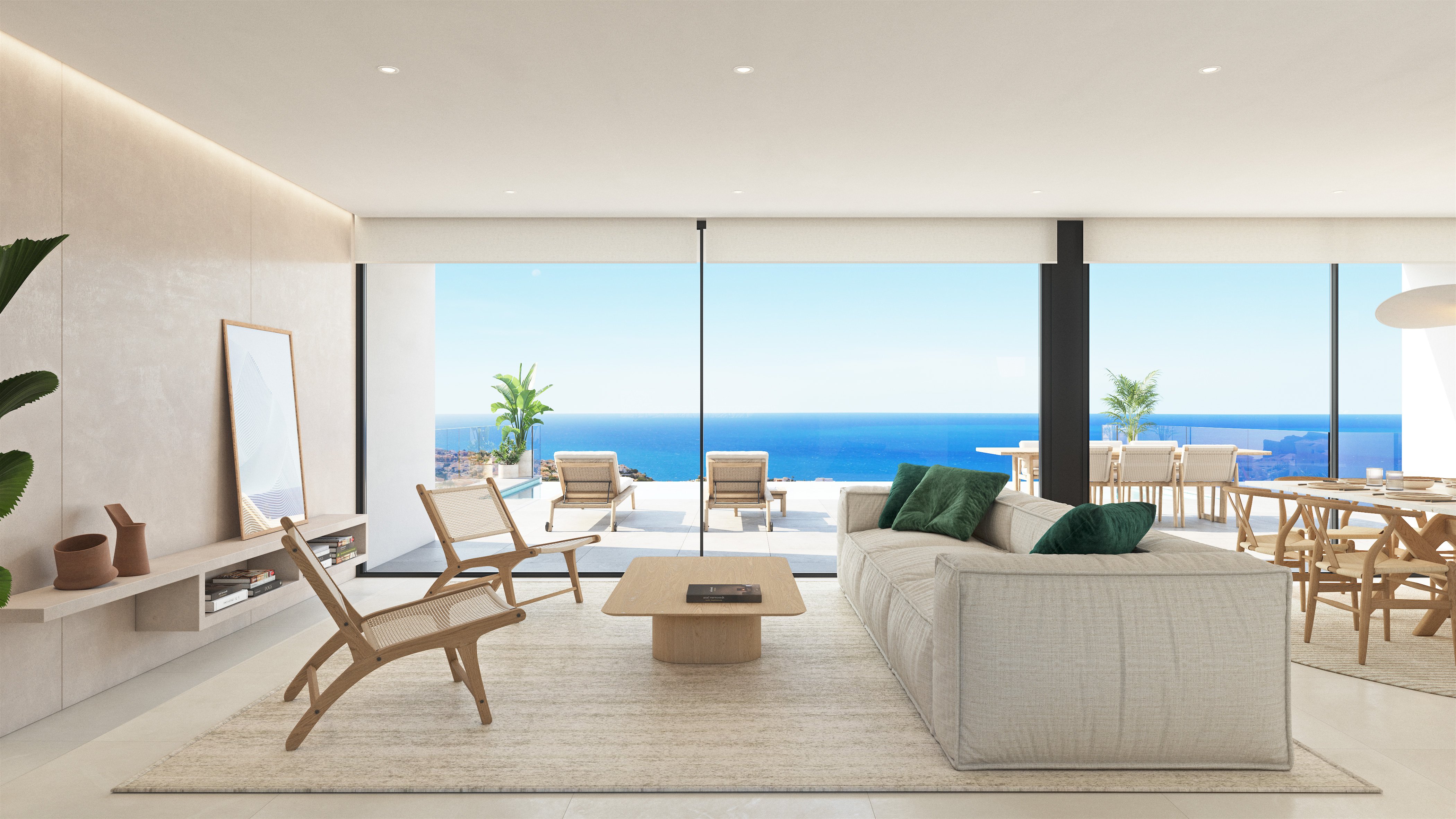 Garden in villa for sale in Cumbre del Sol