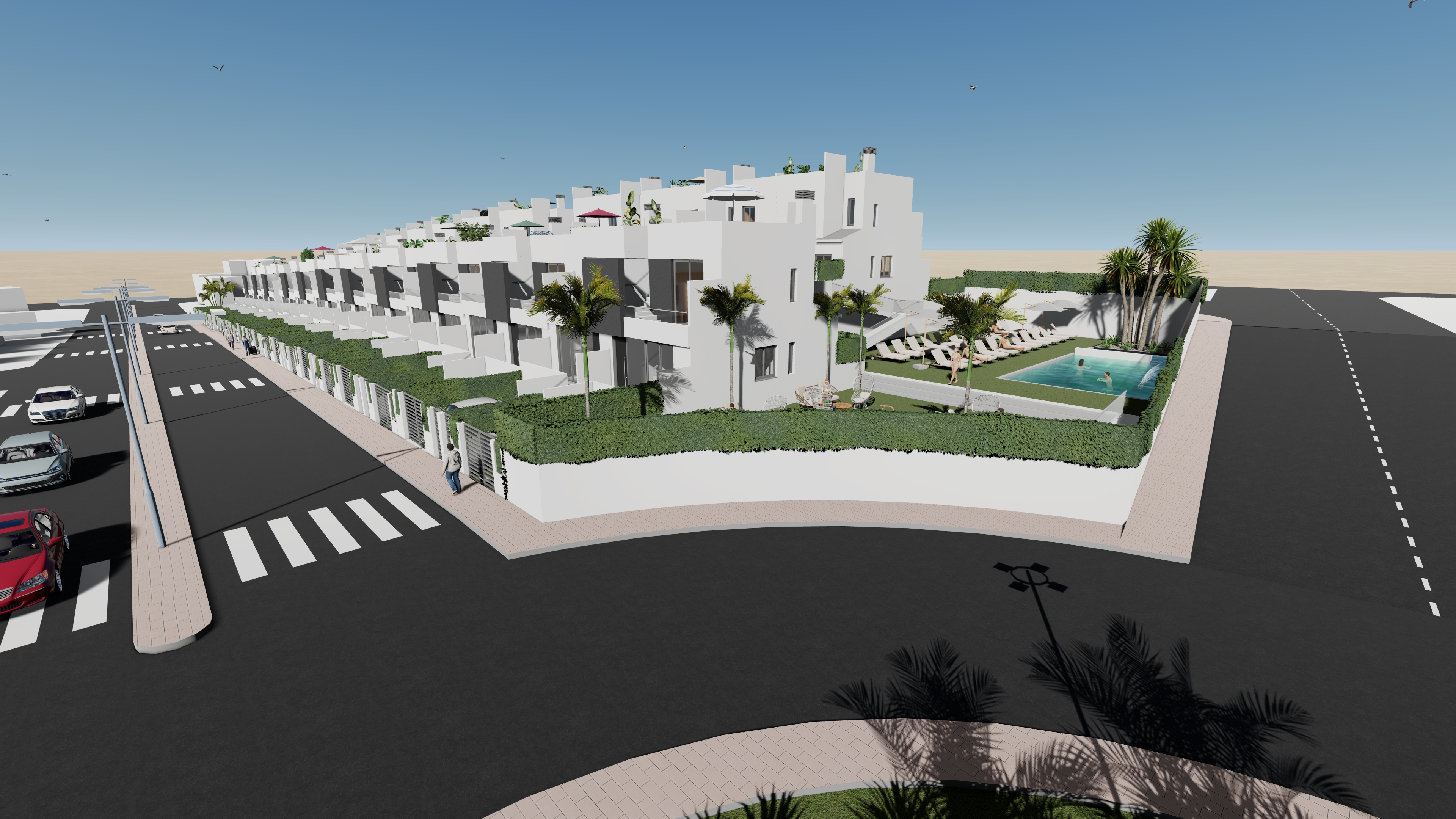 Master bedroom in high_bungalow for sale in Cox