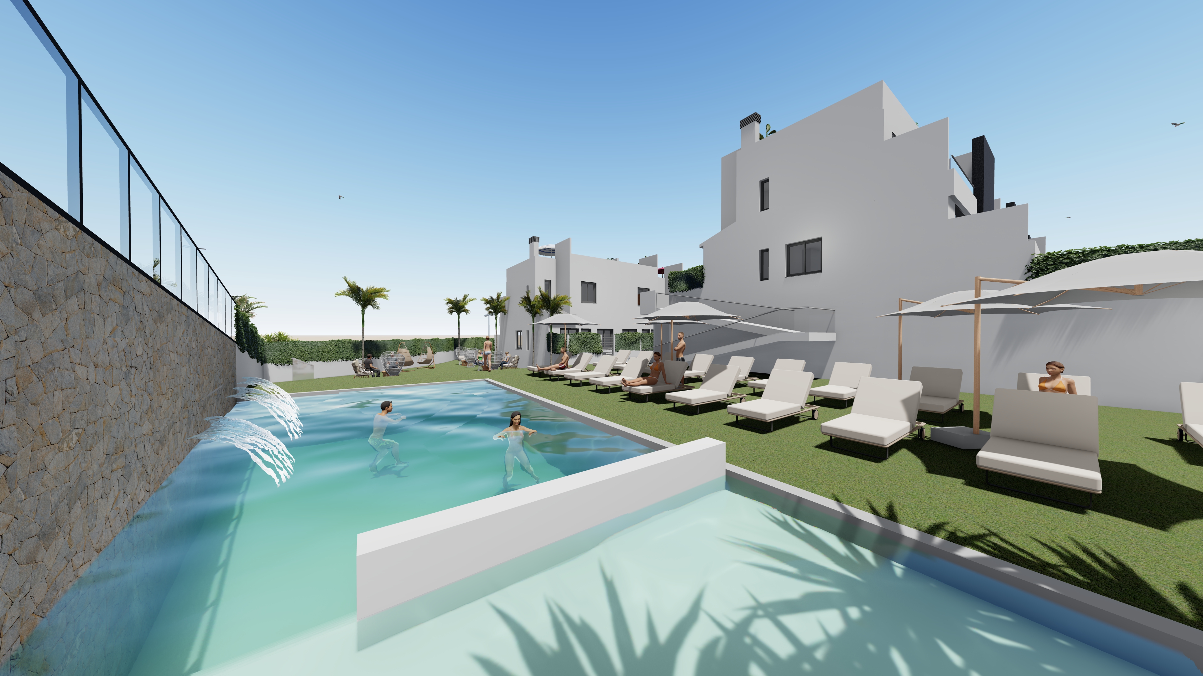 Garden in high_bungalow for sale in Cox