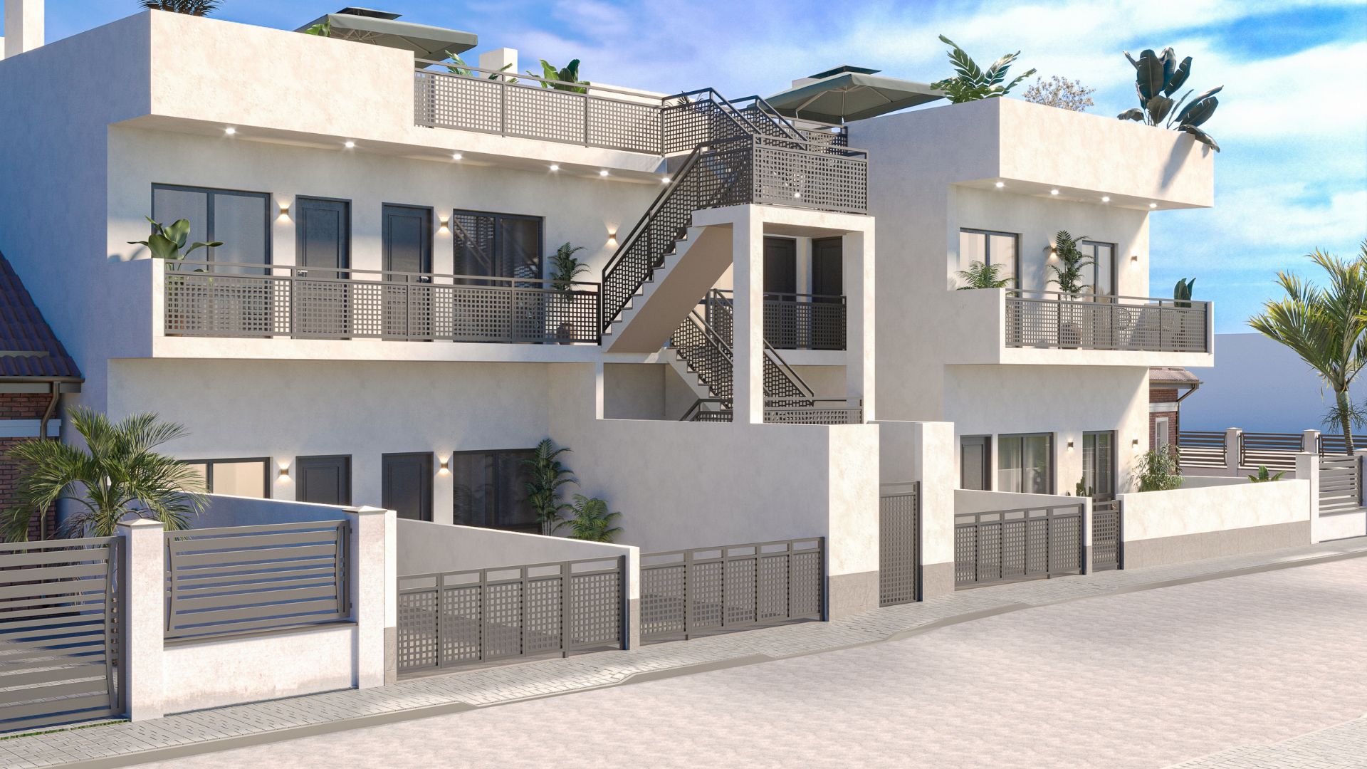 Terrace in high_bungalow for sale in La Canalosa