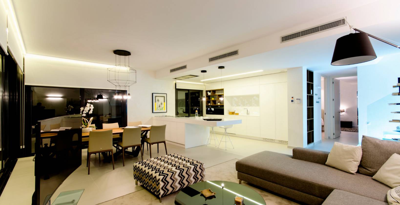 Living room in villa for sale in Dehesa de Campoamor