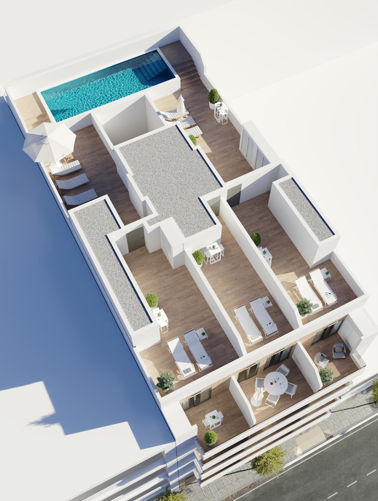 Bedroom in apartment for sale in Torrevieja