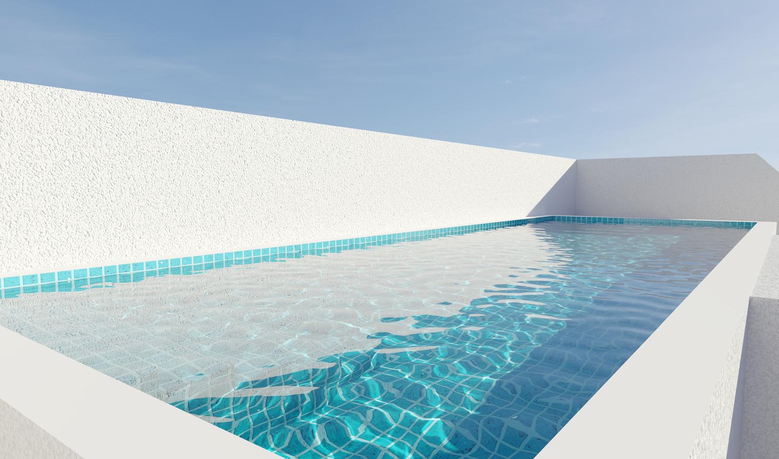 Bathroom in penthouse for sale in Torrevieja