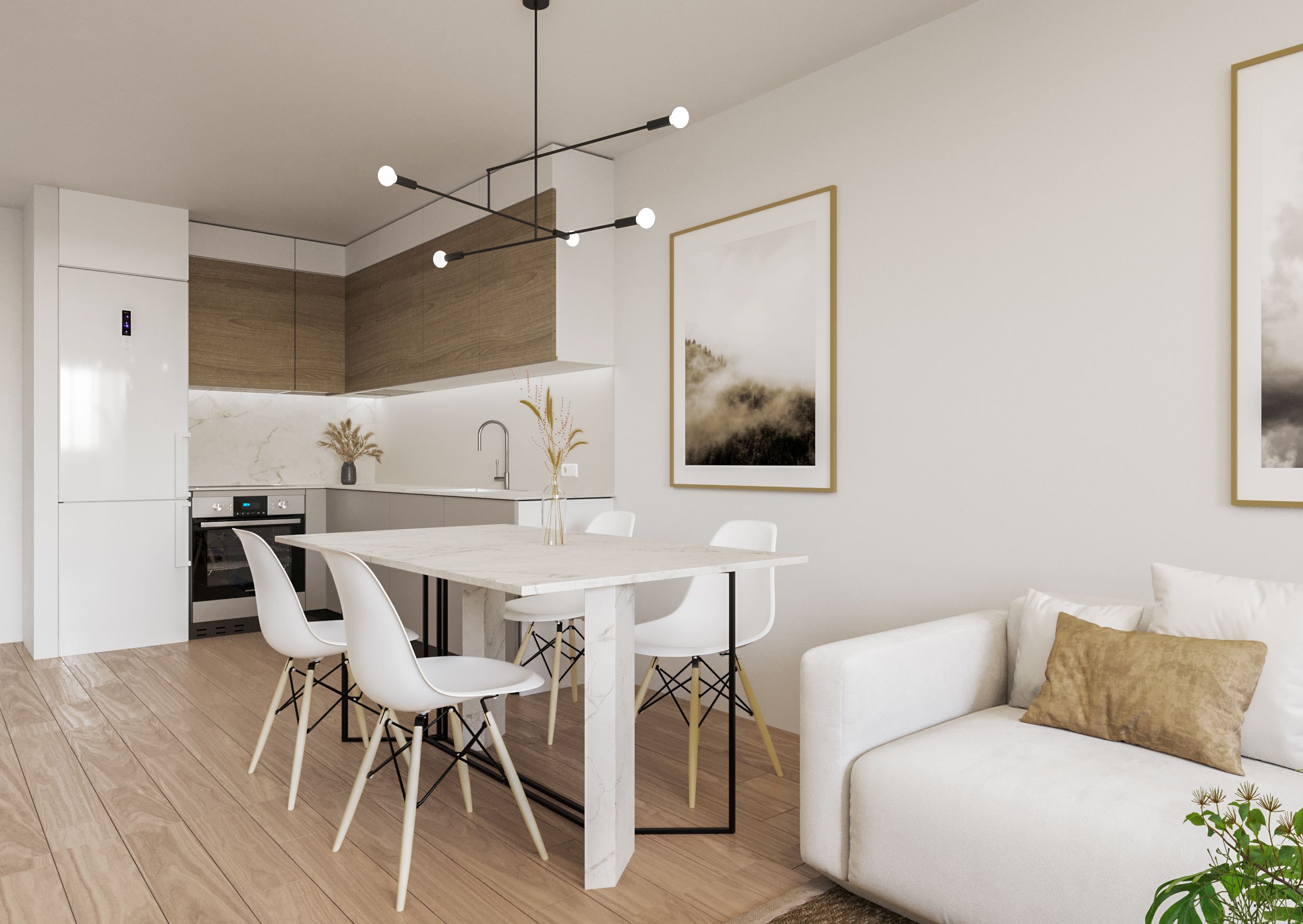 Master bedroom in penthouse for sale in Torrevieja