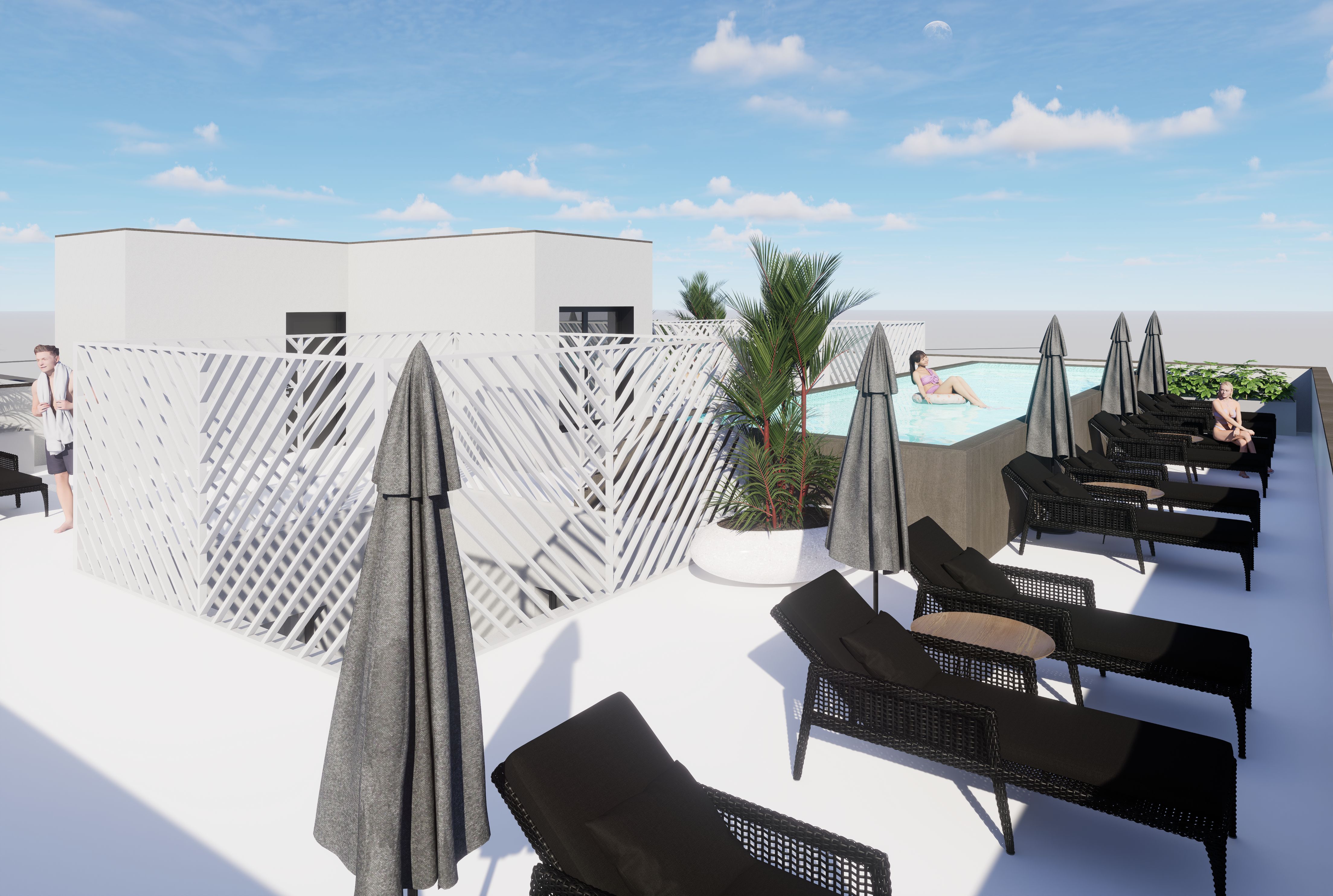 Kitchen in penthouse for sale in Torrevieja