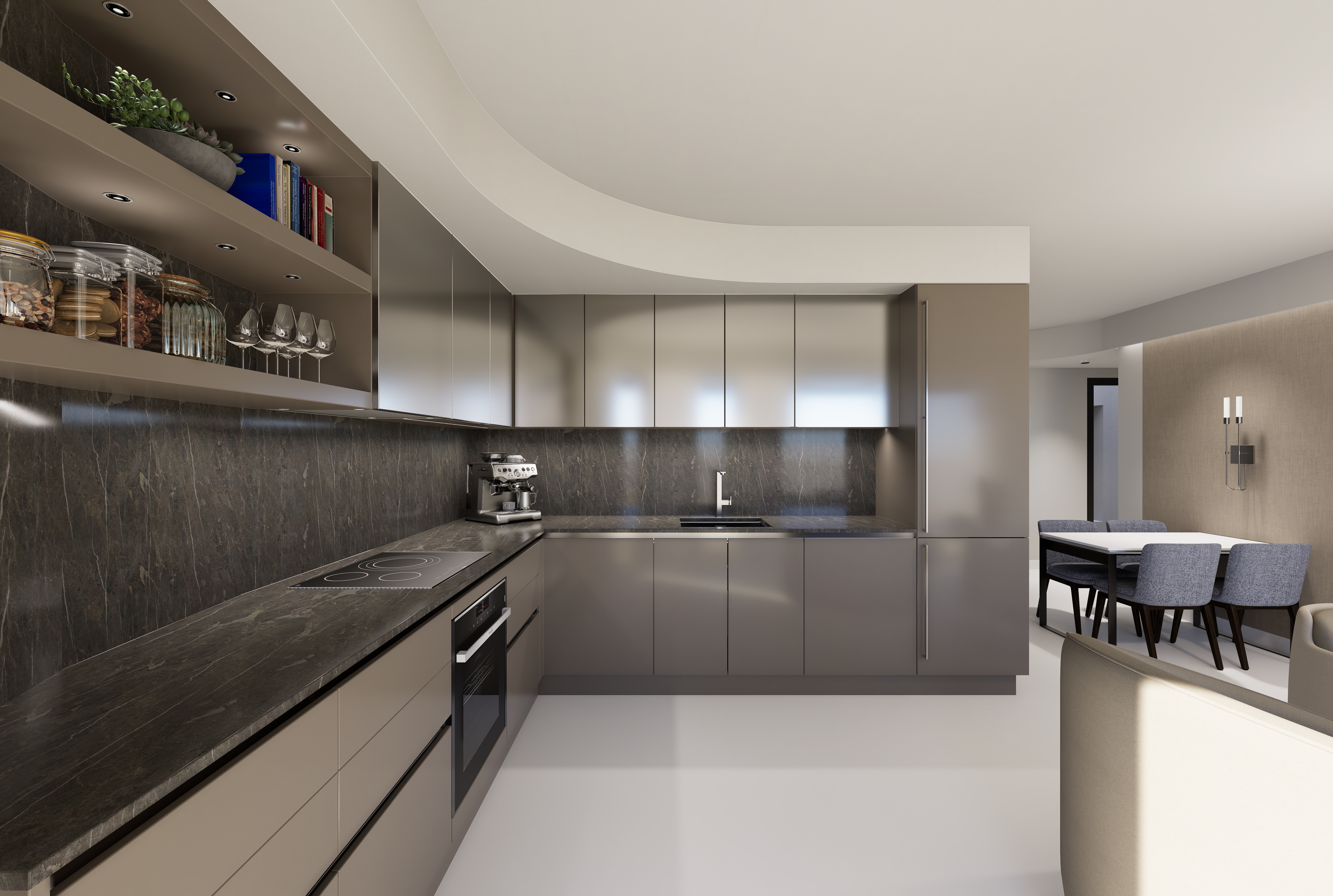 Garden in penthouse for sale in Torrevieja