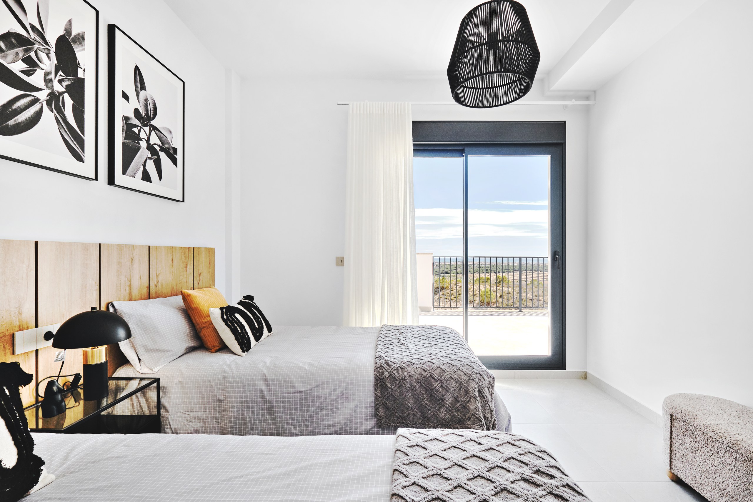 Living room in villa for sale in San Miguel de Salinas