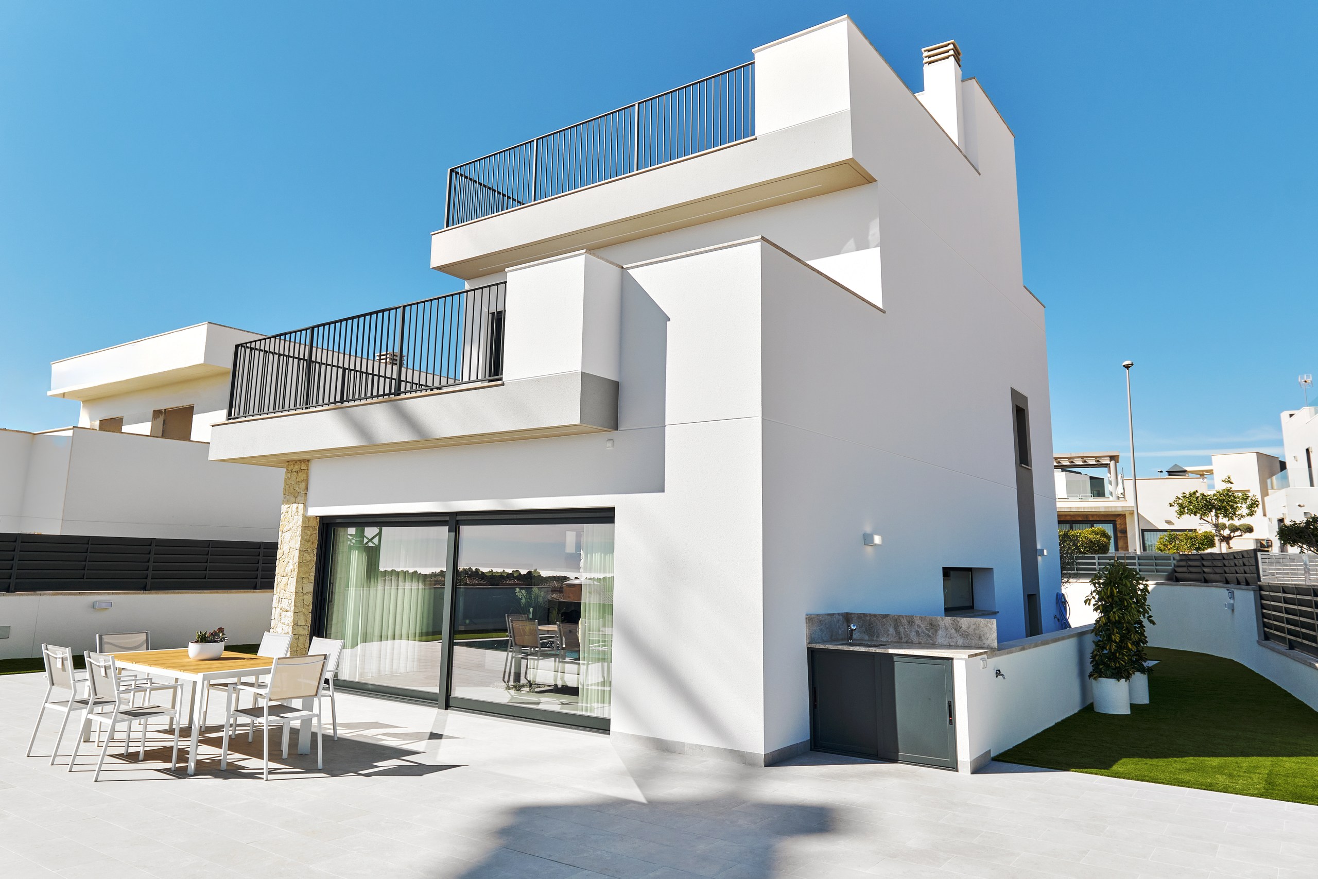 Dining area in villa for sale in San Miguel de Salinas