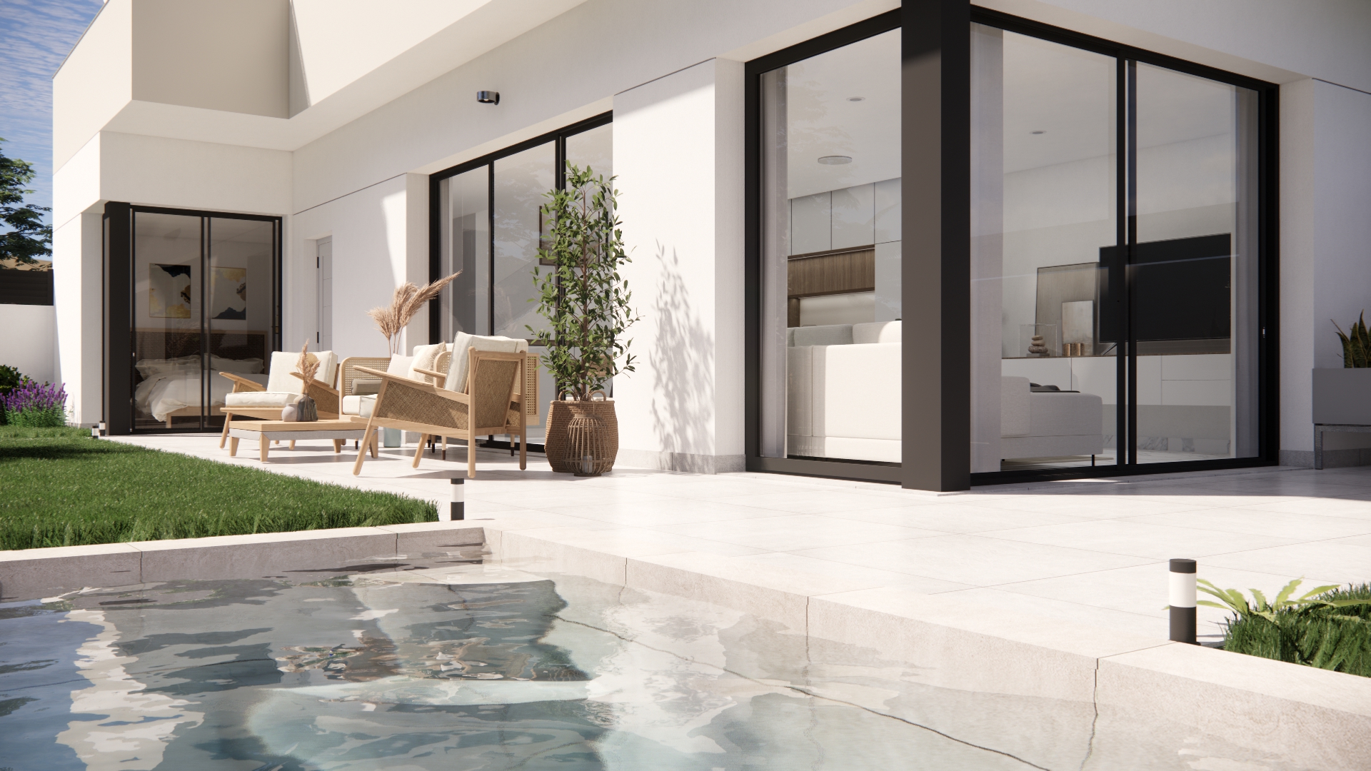 Dining area in villa for sale in Los Montesinos