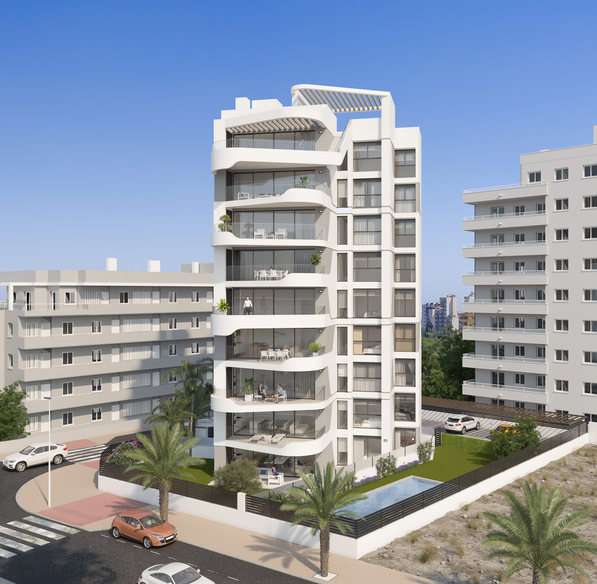 Located in the charming town of Guardamar del Segura, this residential complex offers an exclusive s