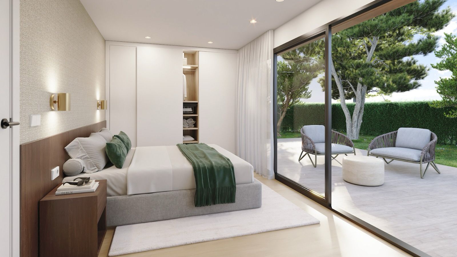 Garden in penthouse for sale in La Nucía