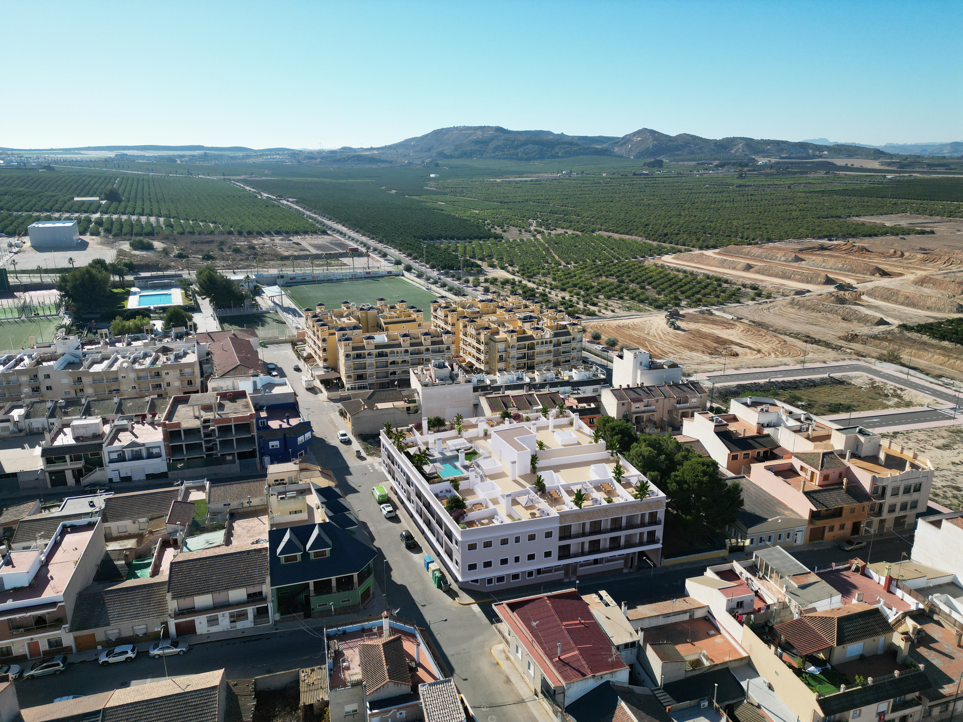 Located in the charming municipality of Algorfa, this residential complex offers a variety of housin